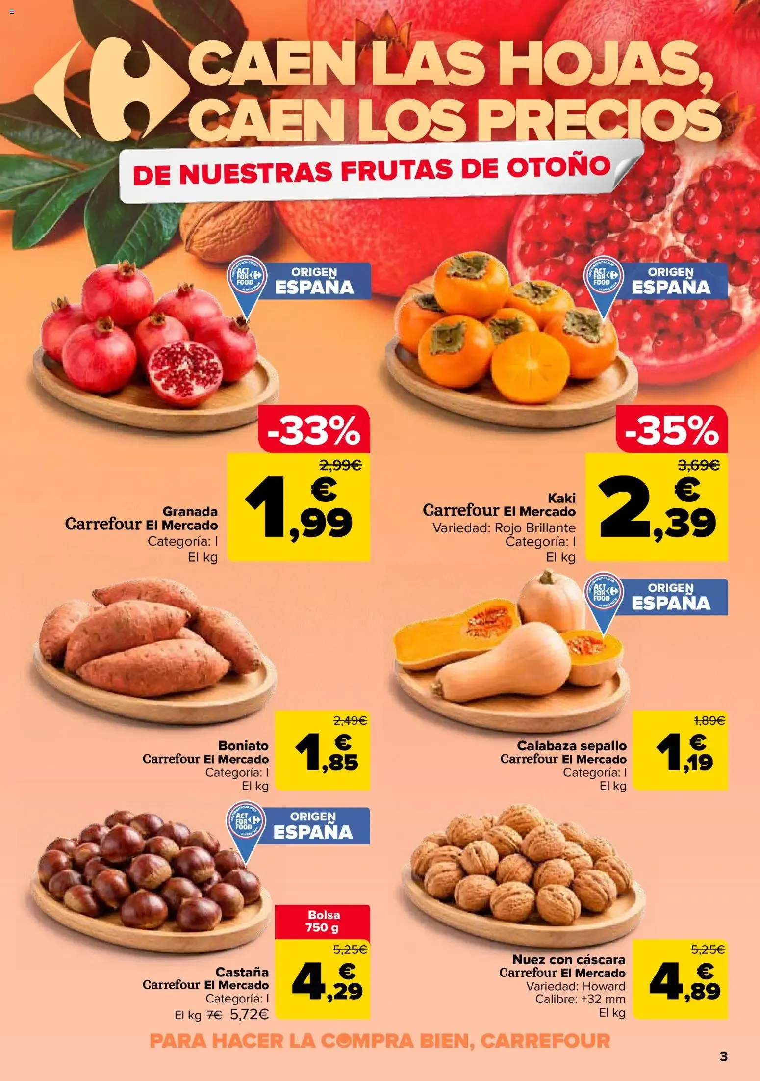 Catálogo de Carrefour folleto del 27/10/2026 | Catálogo 27 de octubre al 12 de noviembre 2026 - Página 3