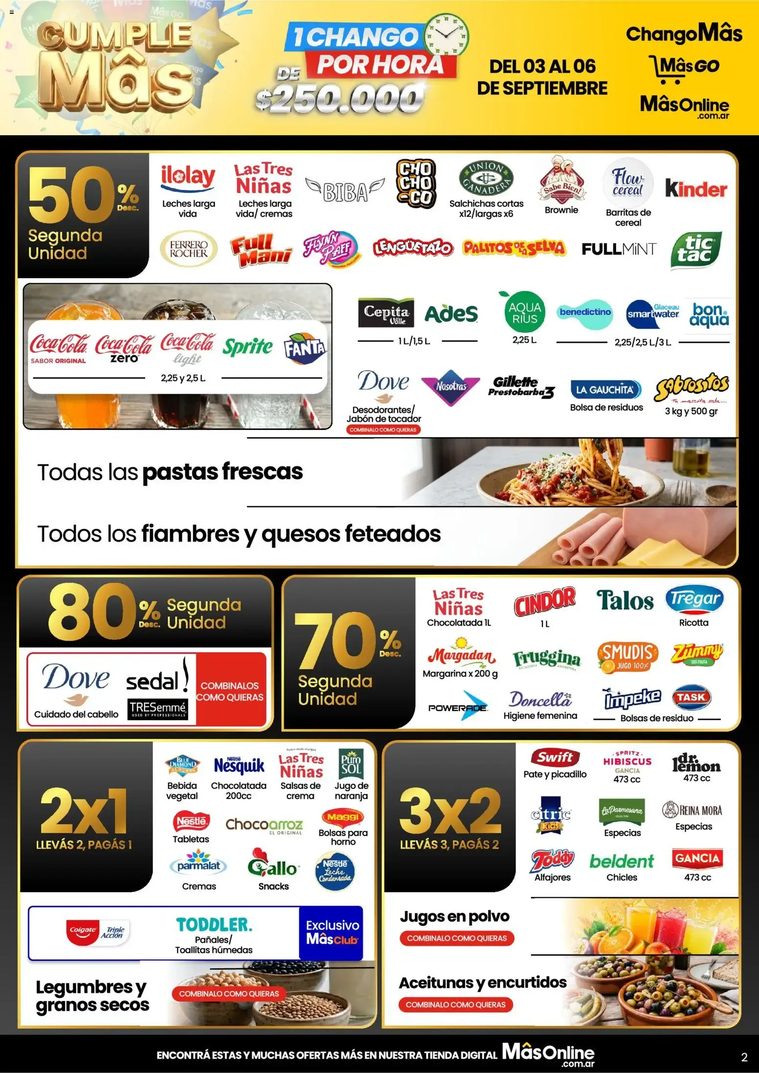 Ofertas de Changomas - CumpleMâs || del 03/09/2026 - 06/09/2026 || Catálogo 3 de septiembre al 6 de septiembre 2026 - Página 2 del catálogo