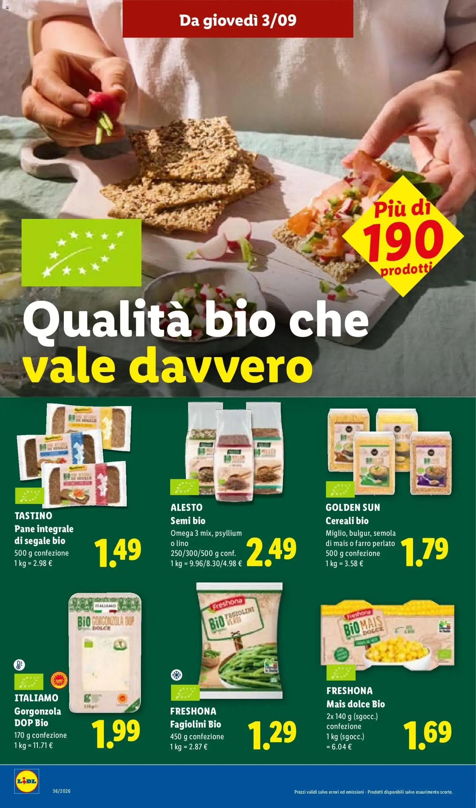 LIDL Sotto Costo da 3 settembre a 9 settembre di 2026 - Pagina del volantino 24