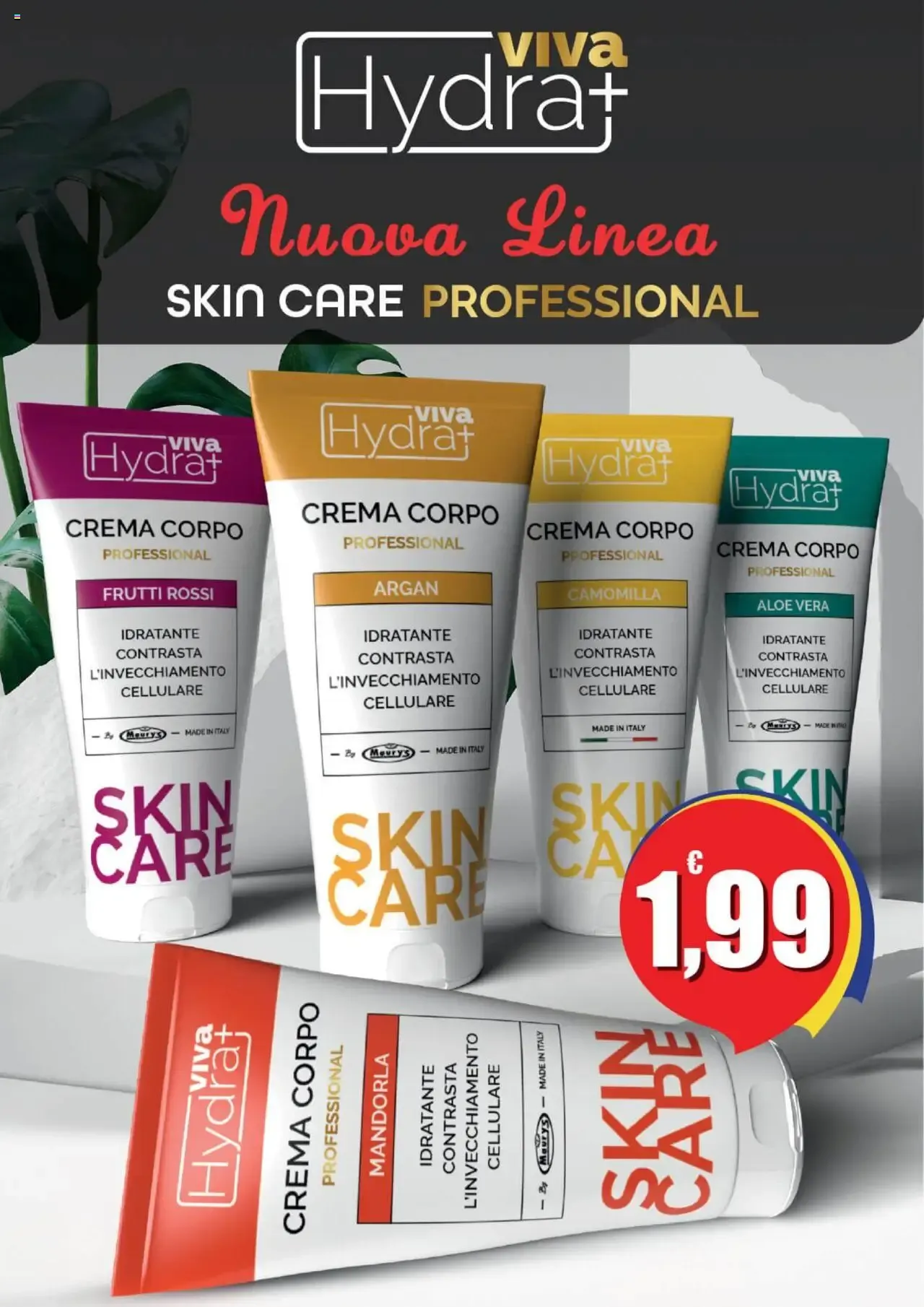 Viva Hydra+ Nuova Linea SKIN CARE PROFESSIONAL da 25 maggio a 31 agosto di 2026 - Pagina del volantino 1