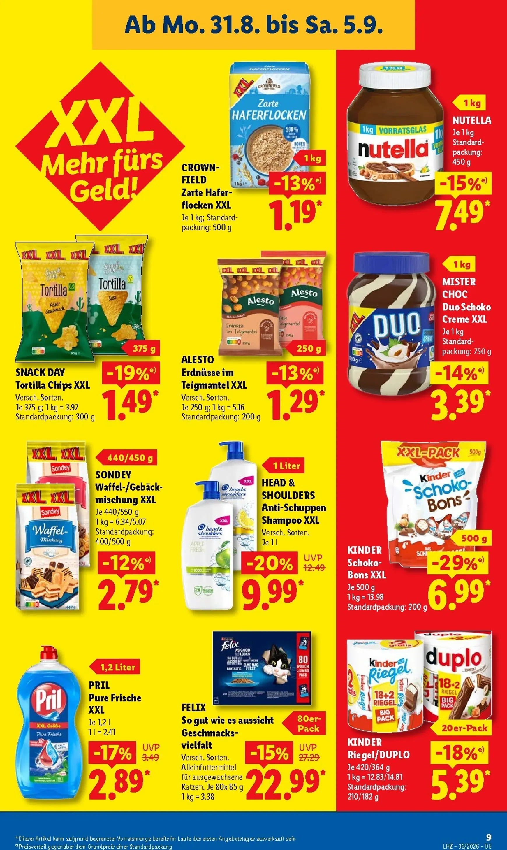 Lidl - Nonfood Prospekt nächste Woche – von Montag 31.08.2026 bis Samstag 05.09.2026 von 31. August bis 5. September 2026 - Prospekt seite 18