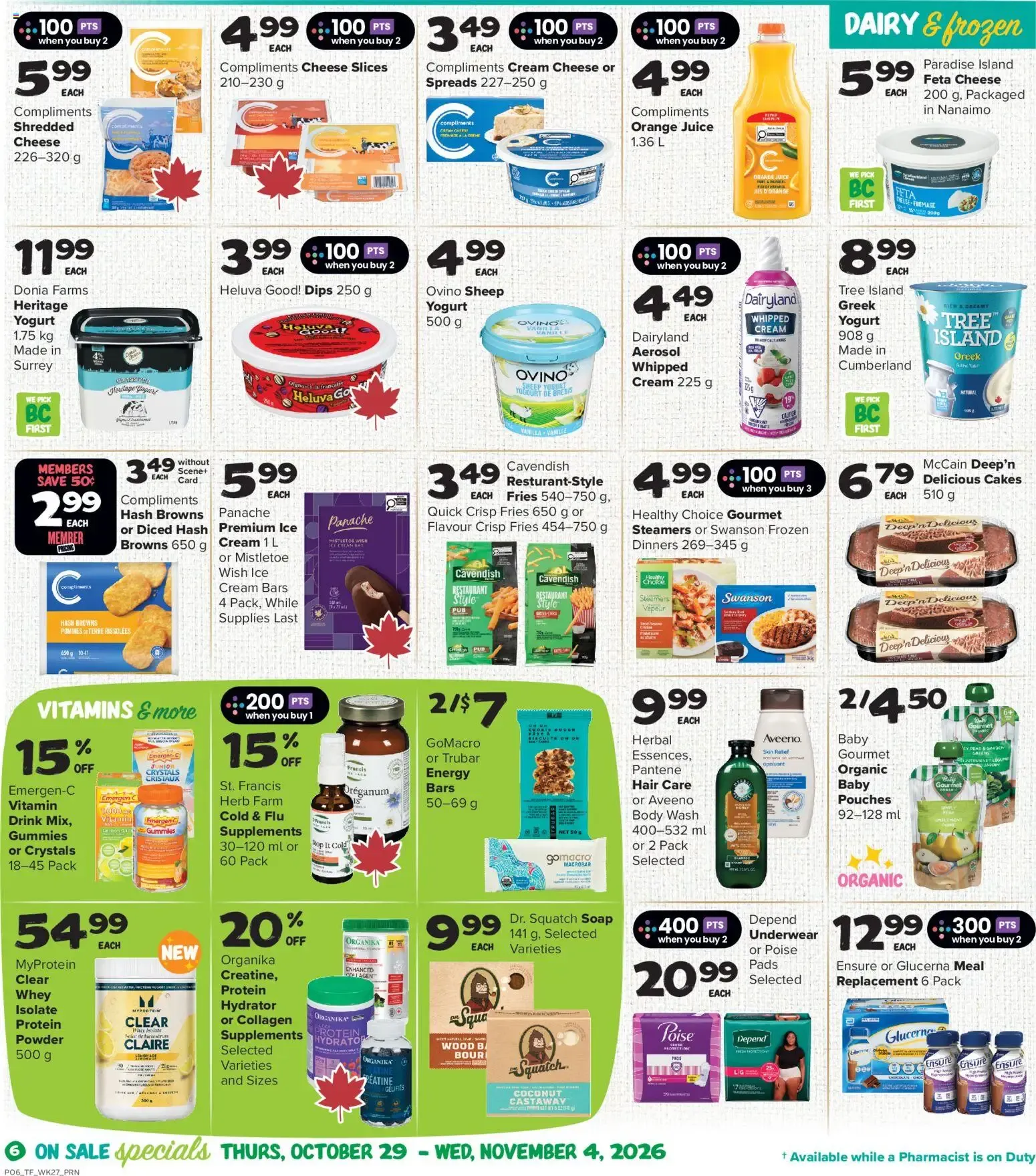 Thrifty Foods 🖤 Halloween flyer from Oct 29, 2026 🧡 from October 29 to November 4 2026 - flyer page 8