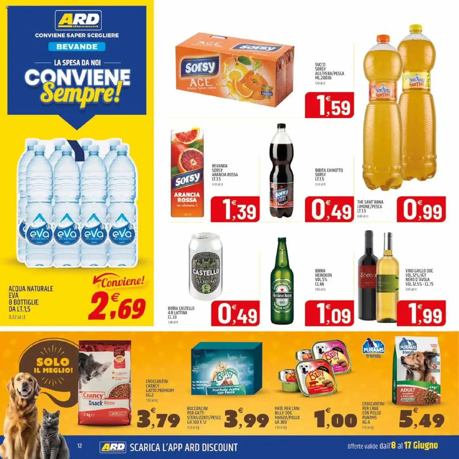 Nuovo ARD Discount volantino Sardegna dal 06/06/2026 > offerte anteprima 🛍️ da 8 giugno a 17 giugno di 2026 - Pagina del volantino 12