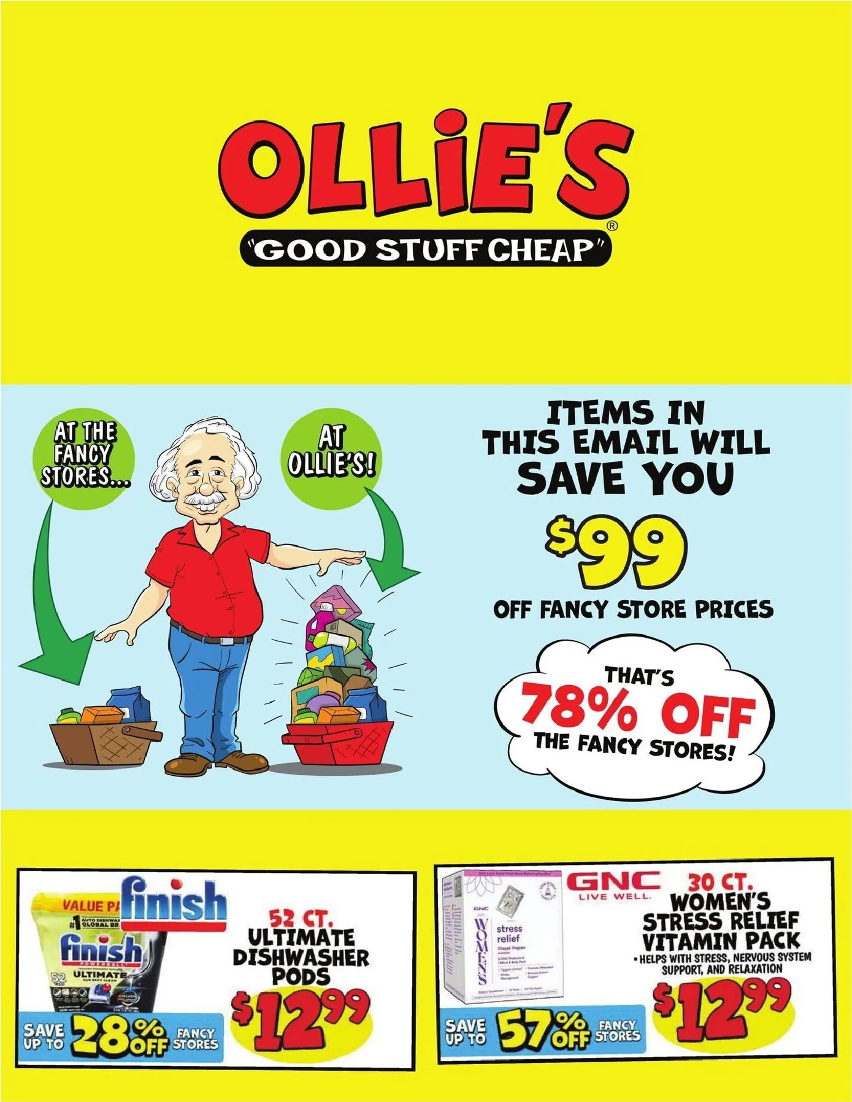 Weekly ad Current Ollie's - Good Stuff Cheap leaflet valid from Thursday 10/08/2026 to Thursday 10/15/2026 from October 8 to October 15 2026 - Page 1
