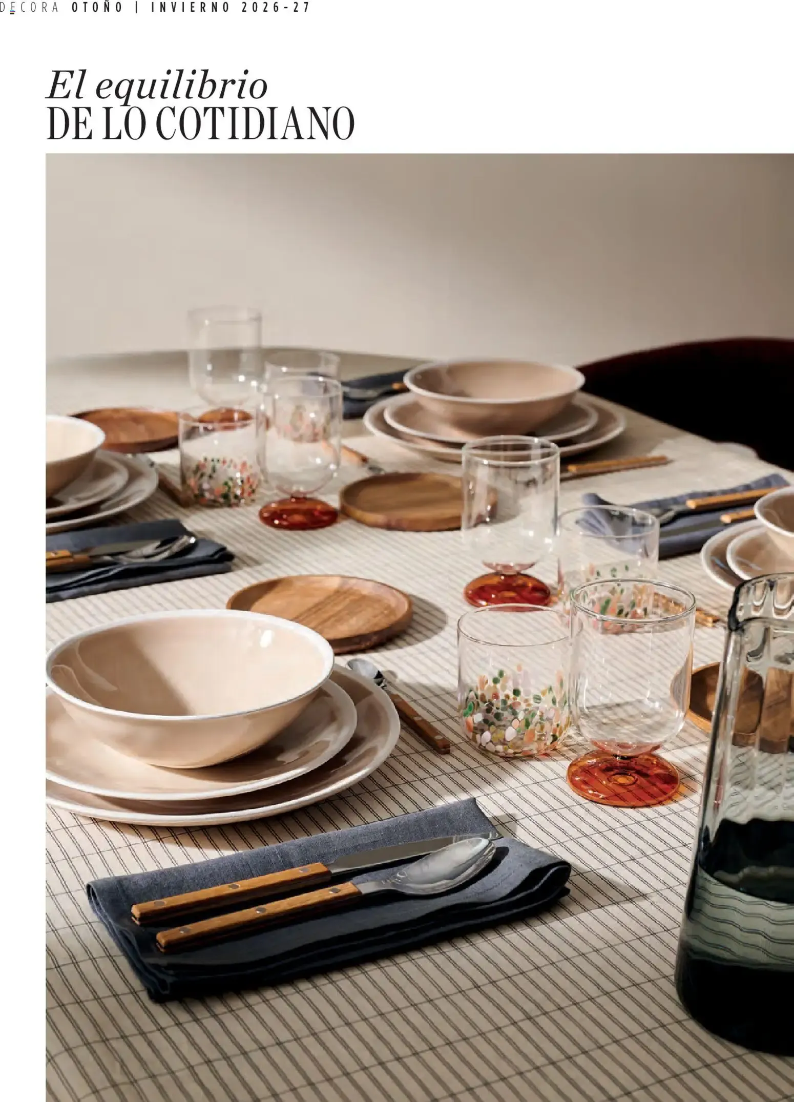 Catálogo de El Corte Inglés Decora: Nueva Colección de Muebles y Decoración Otoño/Invierno 2026-2027 21 de septiembre al 28 de febrero 2027 - Página 12