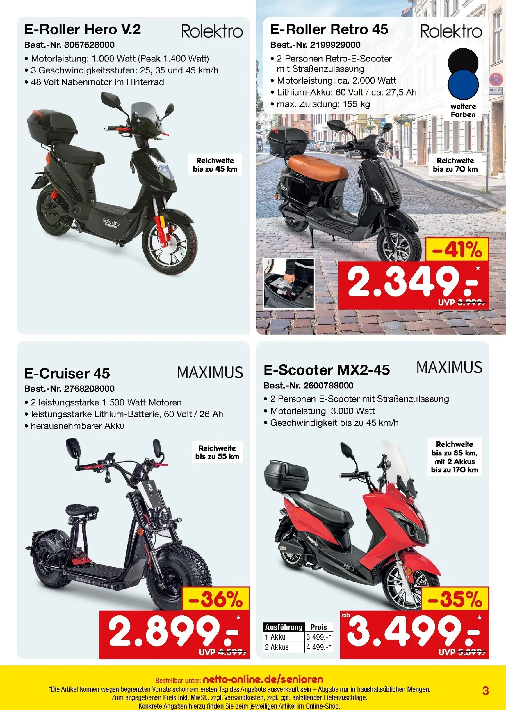 Netto Marken Discount - Online-Sonderangebote Herbstdeals Prospekt – von Donnerstag 01.10.2026 bis Samstag 31.10.2026 von 1. Oktober bis 31. Oktober 2026 - Prospekt seite 3