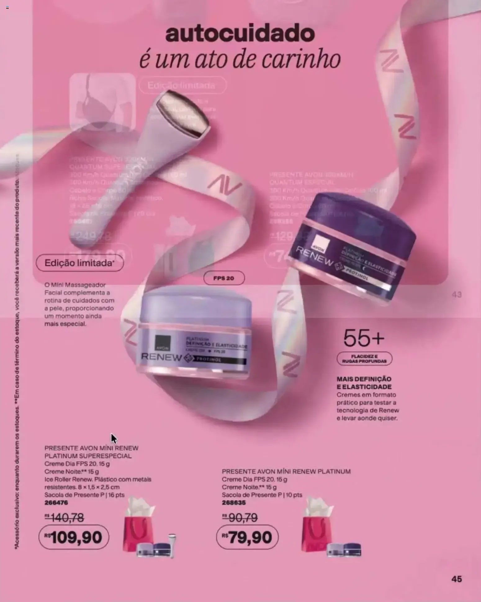 Encarte de Revista Avon - Chegou Renew Menopro - Ciclo 16/2026 12 de outubro até 2 de novembro 2026 - Pagina 45