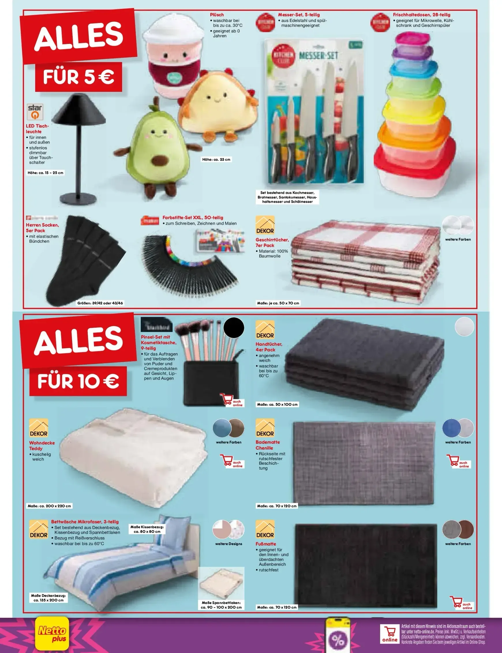 Netto Marken Discount Prospekt nächste Woche – von Montag 10.08.2026 bis Freitag 14.08.2026 von 10. August bis 14. August 2026 - Prospekt seite 43