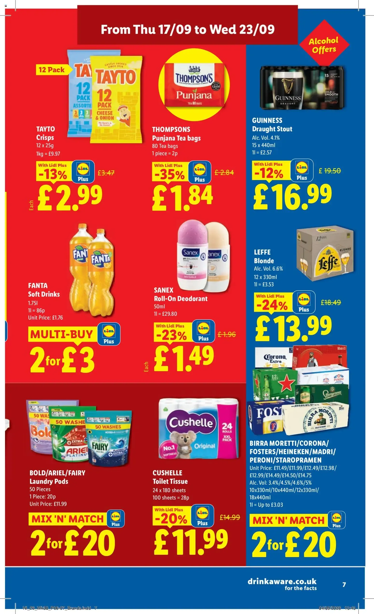 Lidl - Big Brands (17/09/2026 - 23/09/2026) - Offers Online from 17 September to 23 September 2026 - Catalogue Page 7