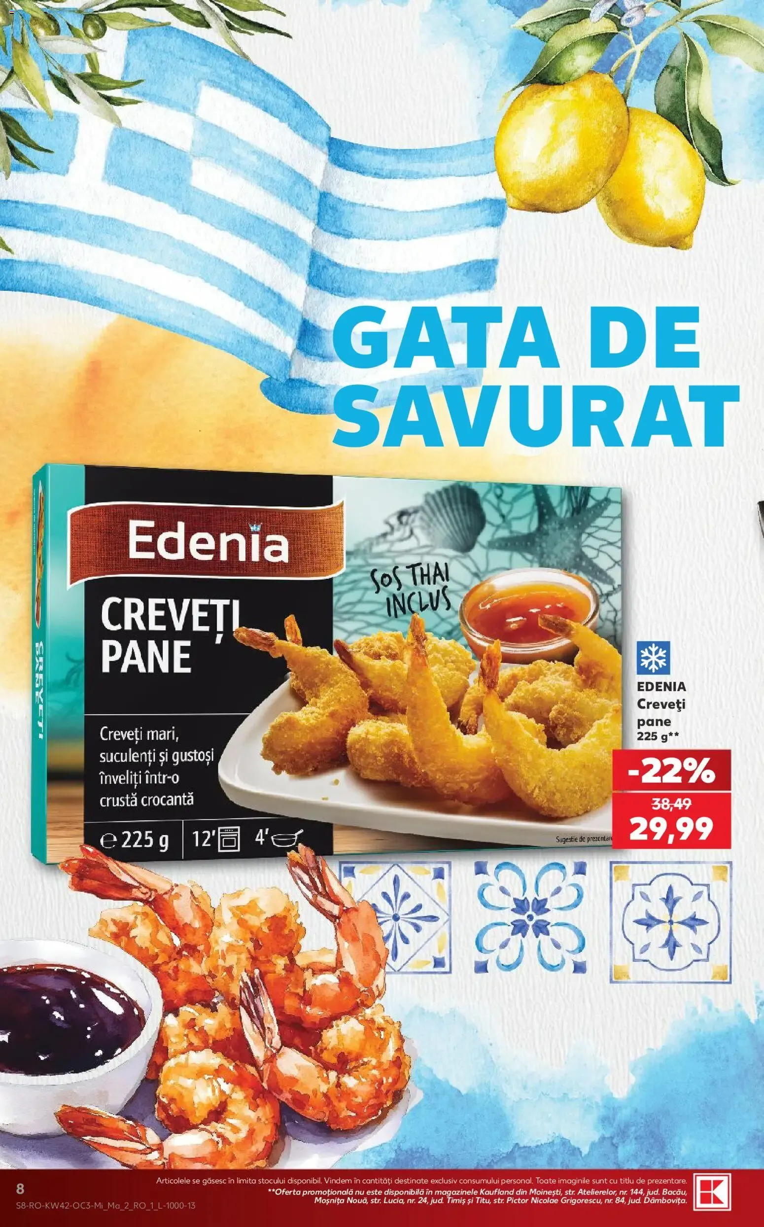 Catalog Kaufland - Descoperă savoarea Greciei! de la 14 octombrie până la 20 octombrie 2026 - Revista Pagina 8