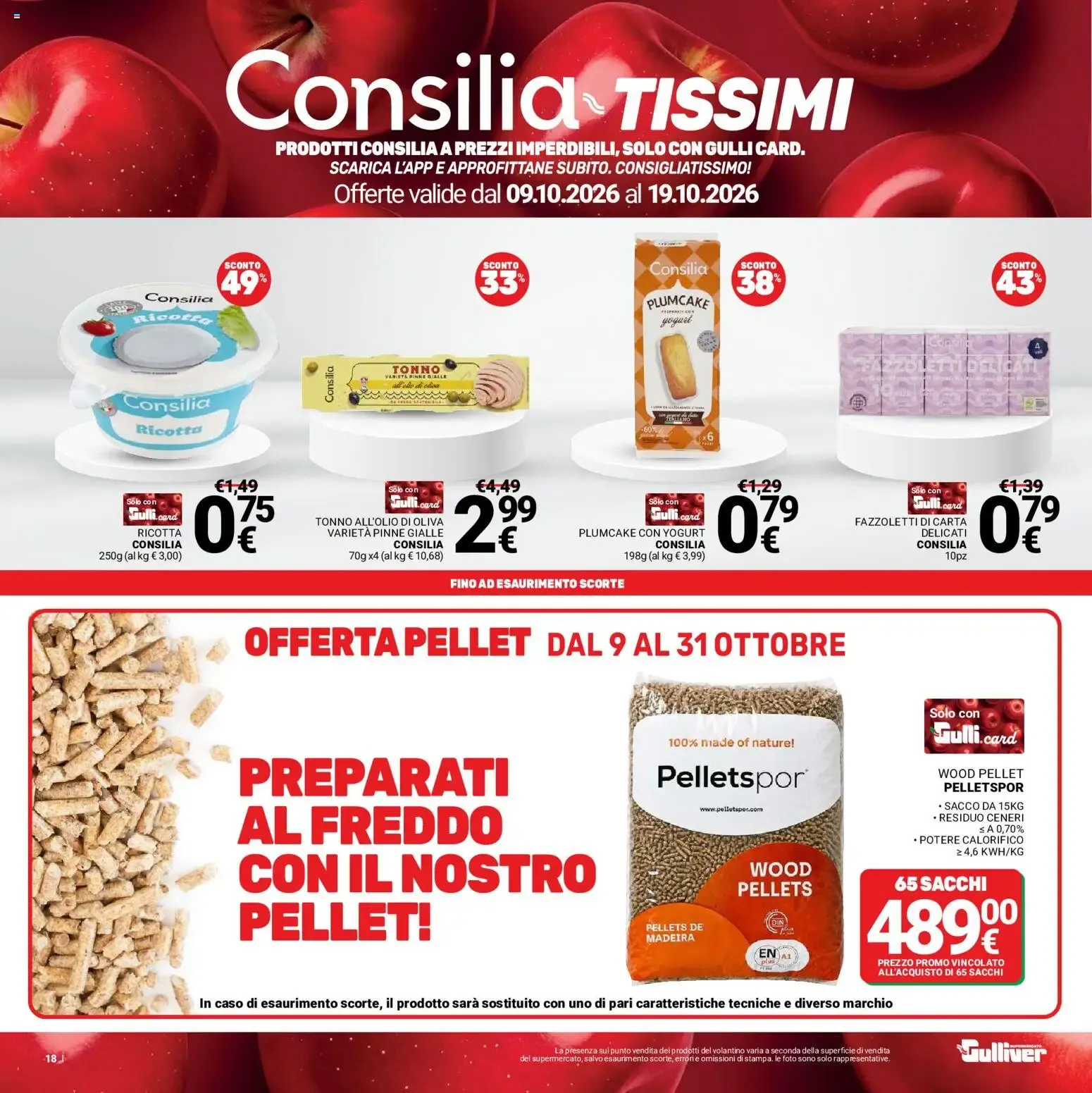 Nuovo Gulliver volantino dal 09/10/2026 > offerte anteprima 🛍️ da 9 ottobre a 19 ottobre di 2026 - Pagina del volantino 18