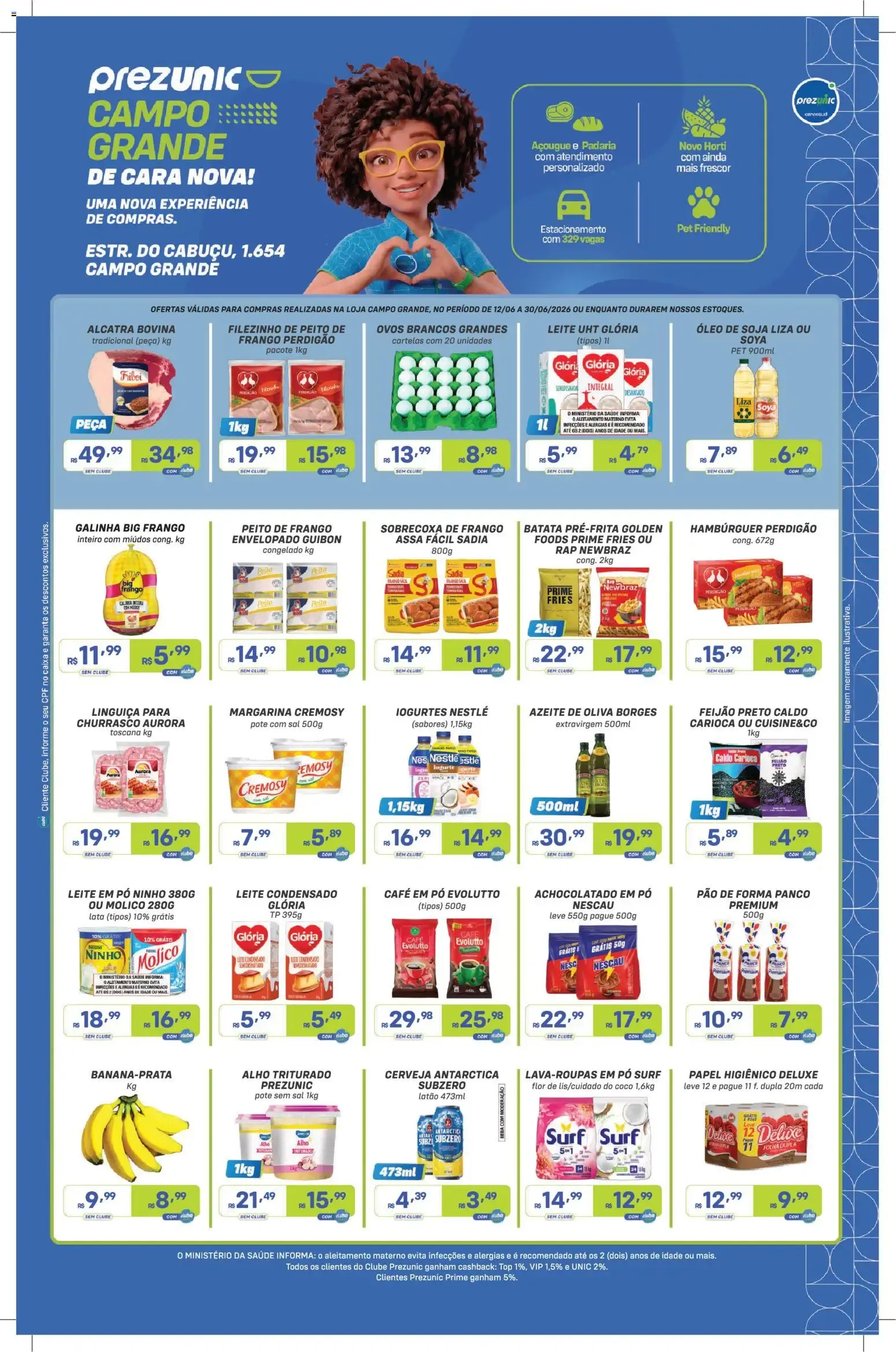 Encarte de Prezunic ofertas Campo Grande de 12/06/2026 | Promoções Online 12 de junho até 30 de junho 2026 - Pagina 1