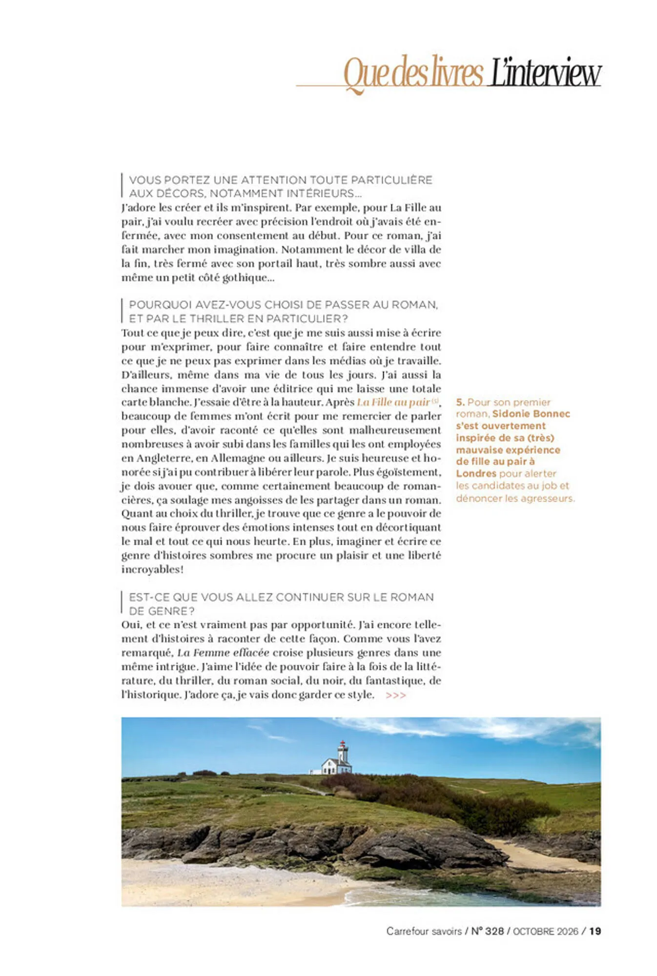 Carrefour SAVOIRS du 1 octobre au 31 octobre 2026 - Catalogue page 19