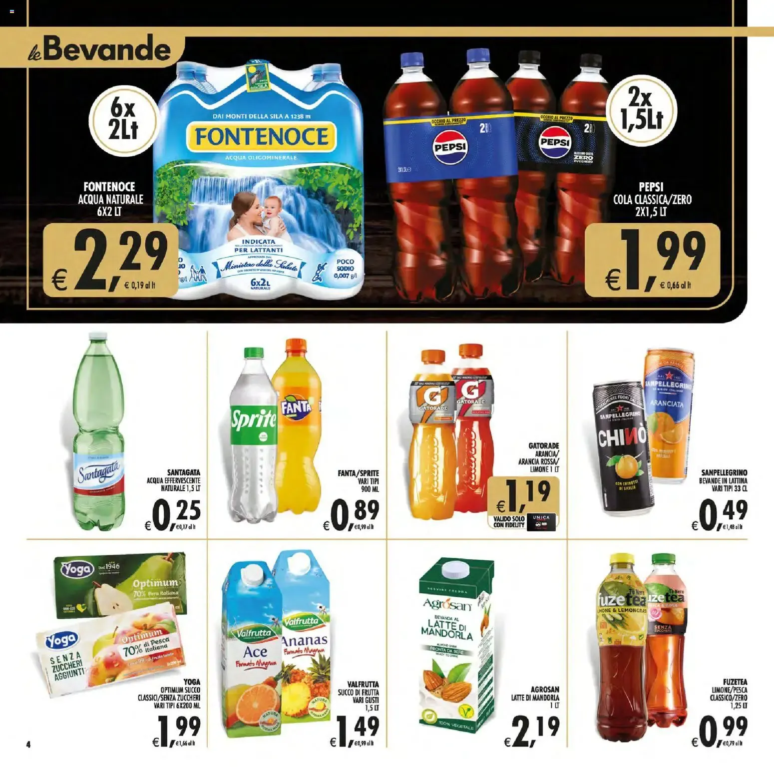 Nuovo Decò volantino Gourmet Sicilia dal 21/07/2026 > offerte anteprima 🛍️ da 21 luglio a 30 luglio di 2026 - Pagina del volantino 4