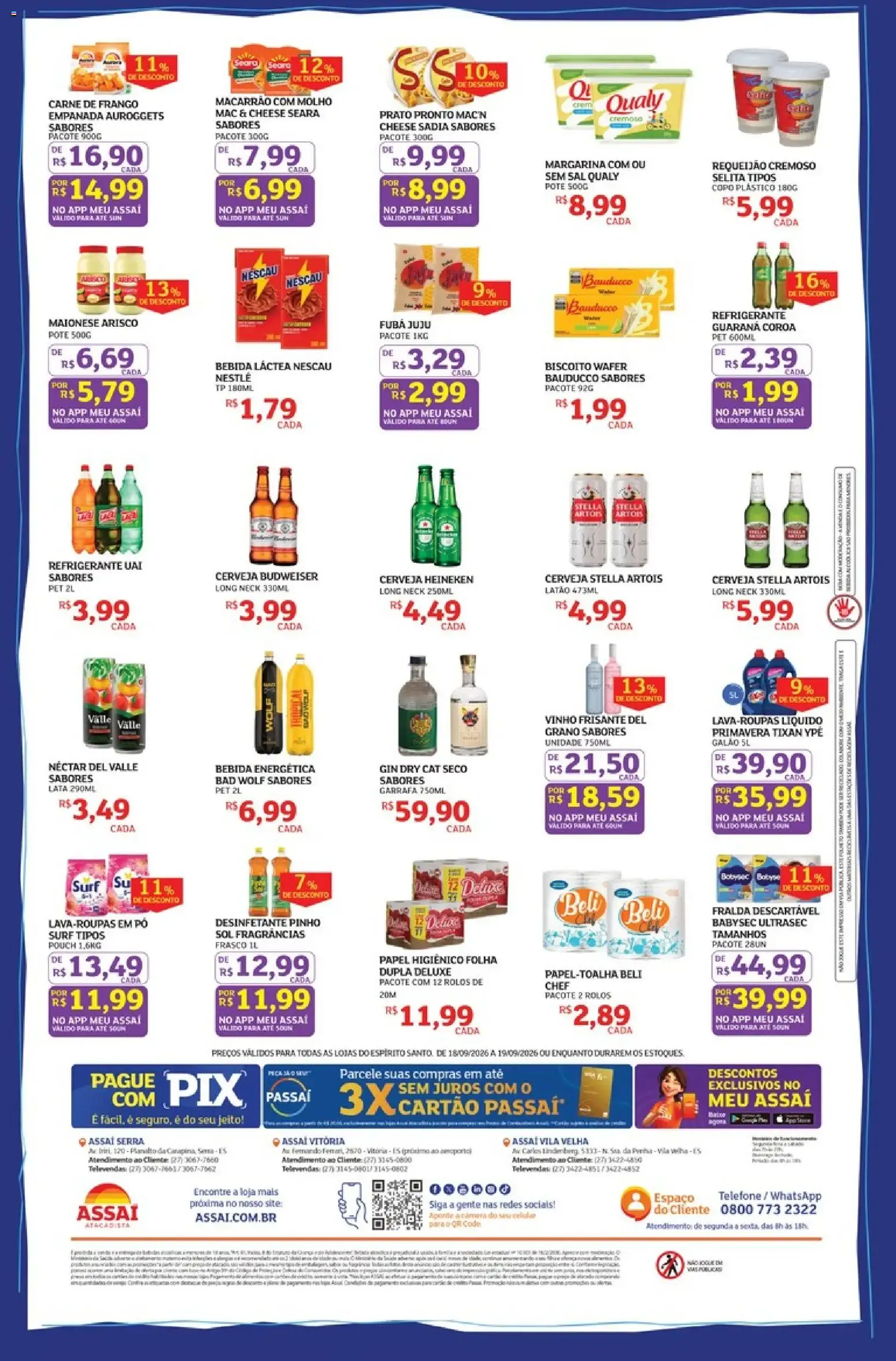 Encarte de Assaí Atacadista ofertas - ES de 18/09/2026 | Promoções Online 18 de setembro até 19 de setembro 2026 - Pagina 2