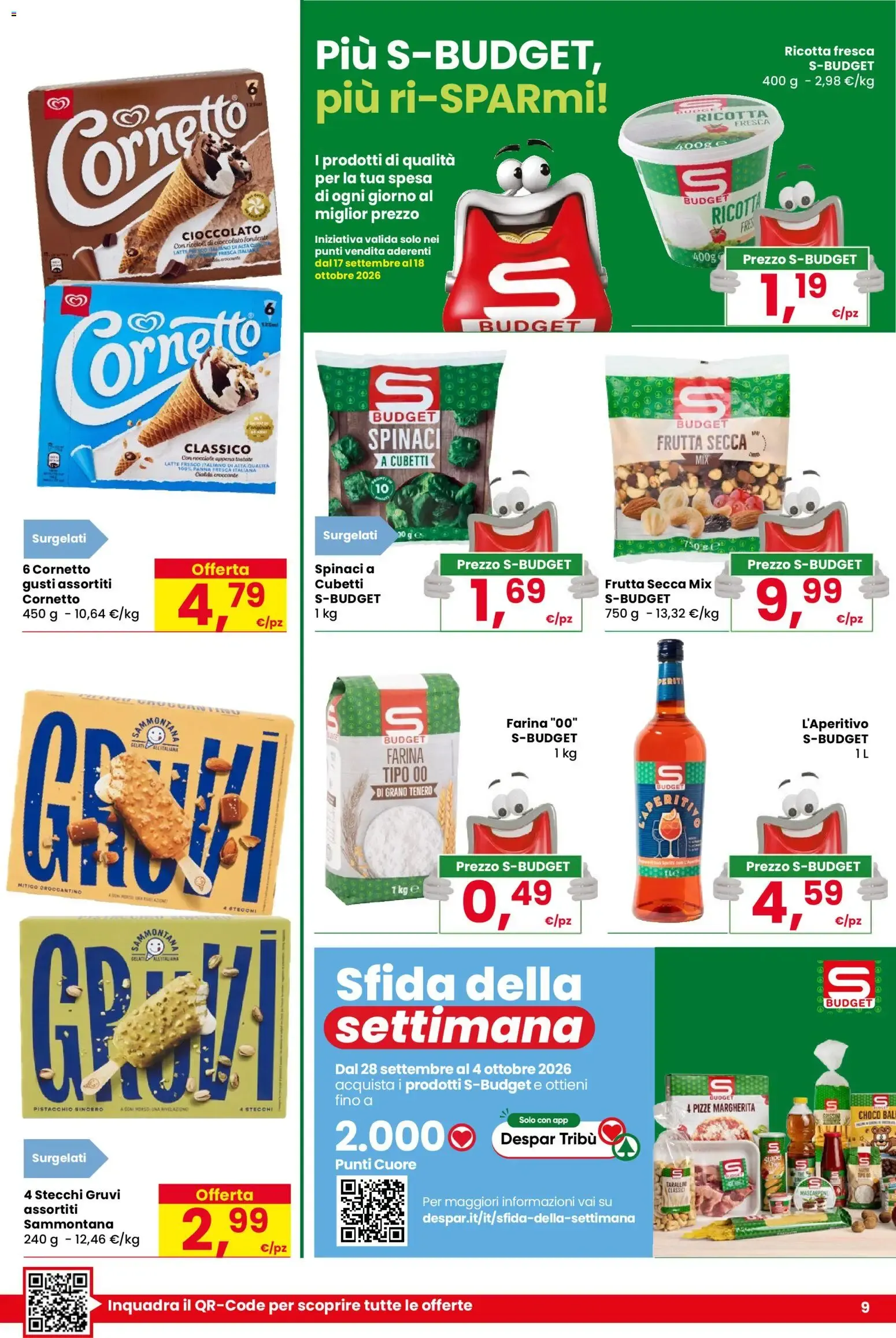 Nuovo Despar volantino dal 17/09/2026 > offerte anteprima 🛍️ da 17 settembre a 30 settembre di 2026 - Pagina del volantino 9