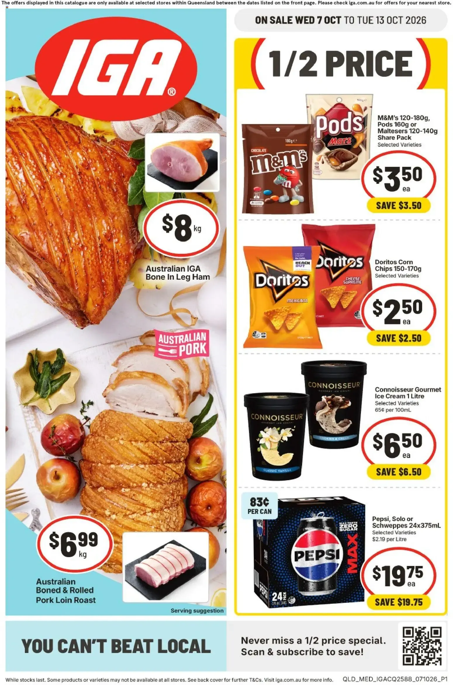IGA catalogue valid from 07/10/2026 > Online Australia - Catalogue valid from 7 October to 13 October 2026 - page 1