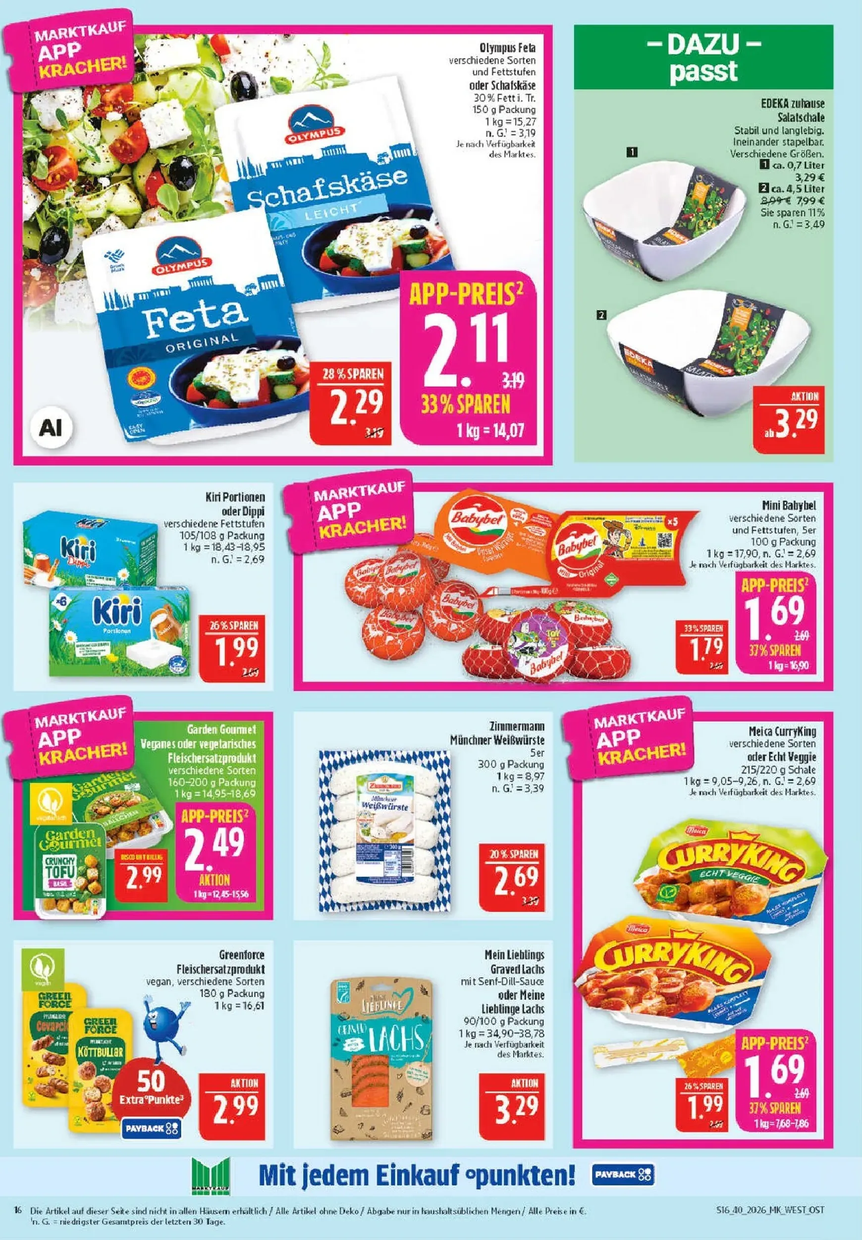 Marktkauf Prospekt nächste Woche – von Montag 28.09.2026 bis Freitag 02.10.2026 von 28. September bis 2. Oktober 2026 - Prospekt seite 16