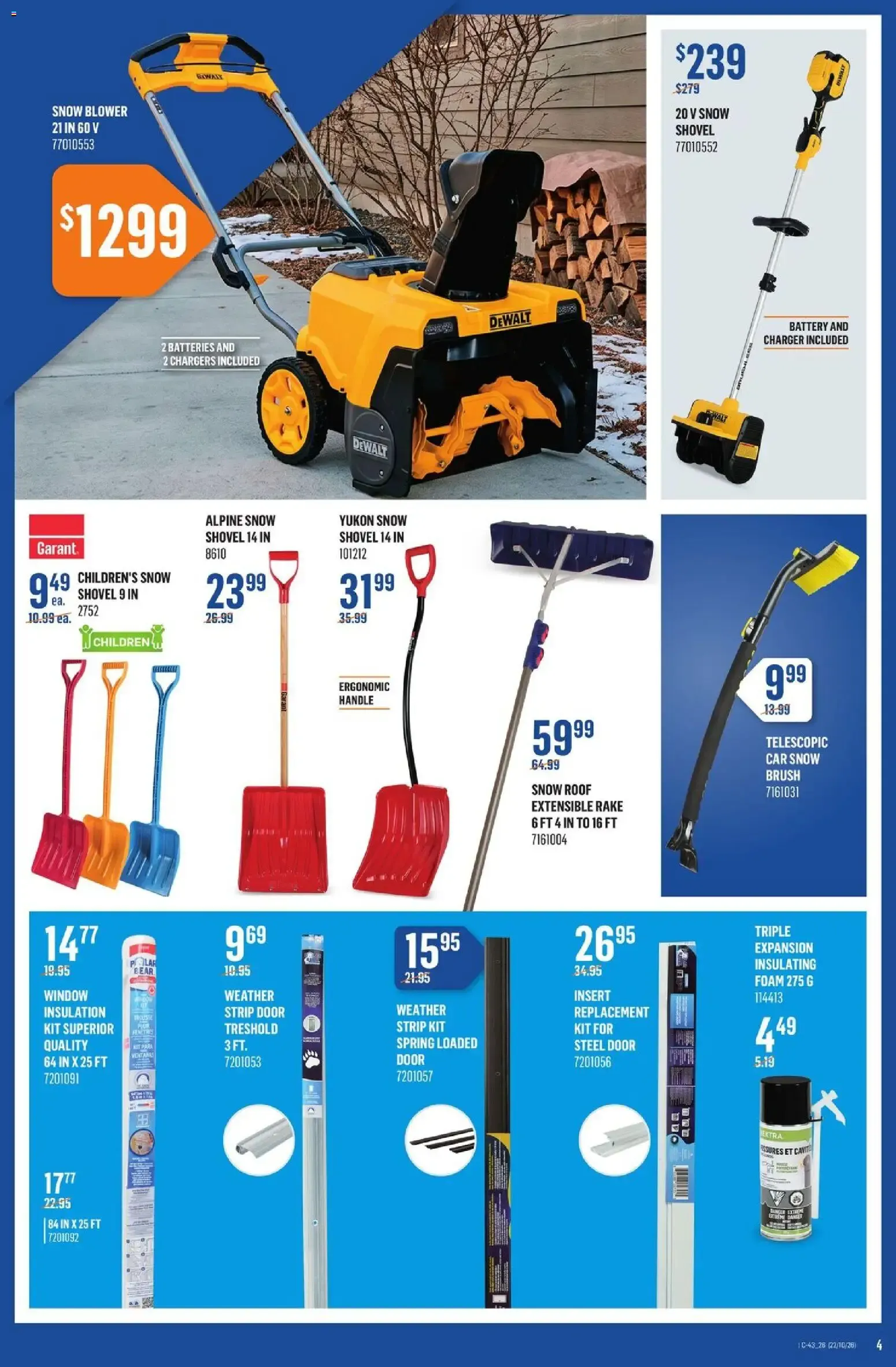 Canac weekly flyer from Oct 22, 2026 > weekly specials & deals from October 22 to October 28 2026 - flyer page 4
