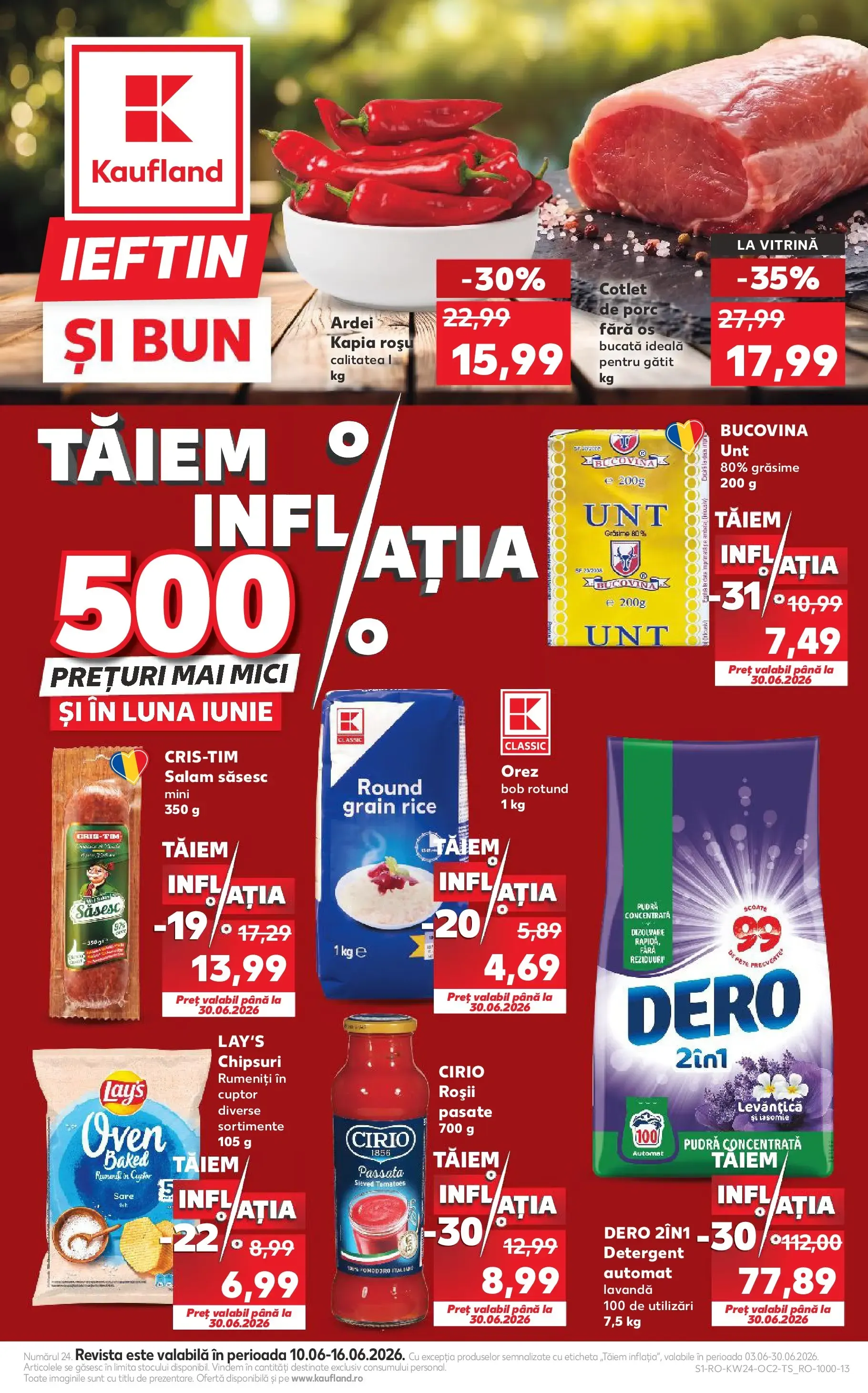 Catalog Kaufland Domnesti 10.06.2026 - Revista si Oferta de la 10 iunie până la 16 iunie 2026 - Revista Pagina 1