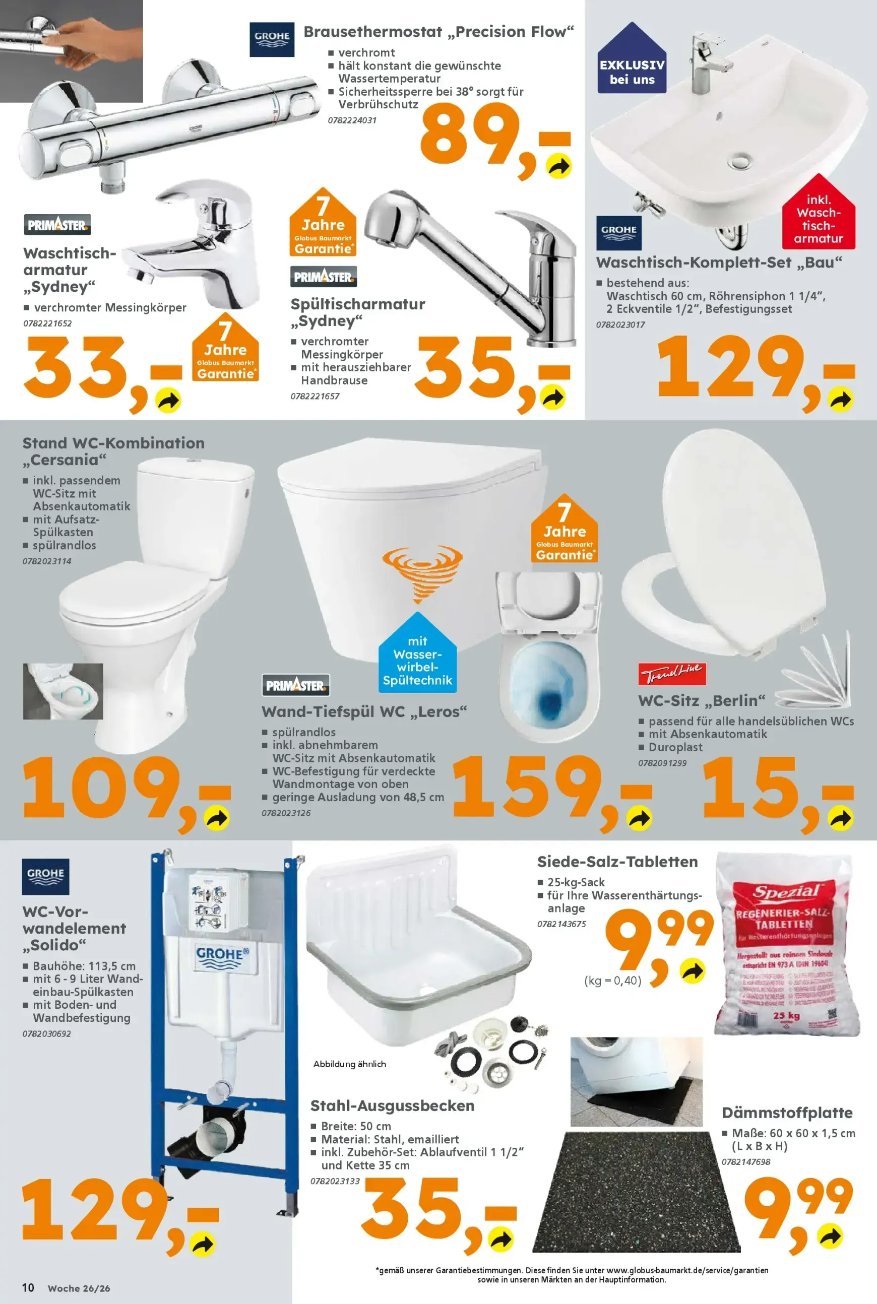 Globus Baumarkt - Moonlight-Shopping von 22. Juni bis 27. Juni 2026 - Prospekt seite 10