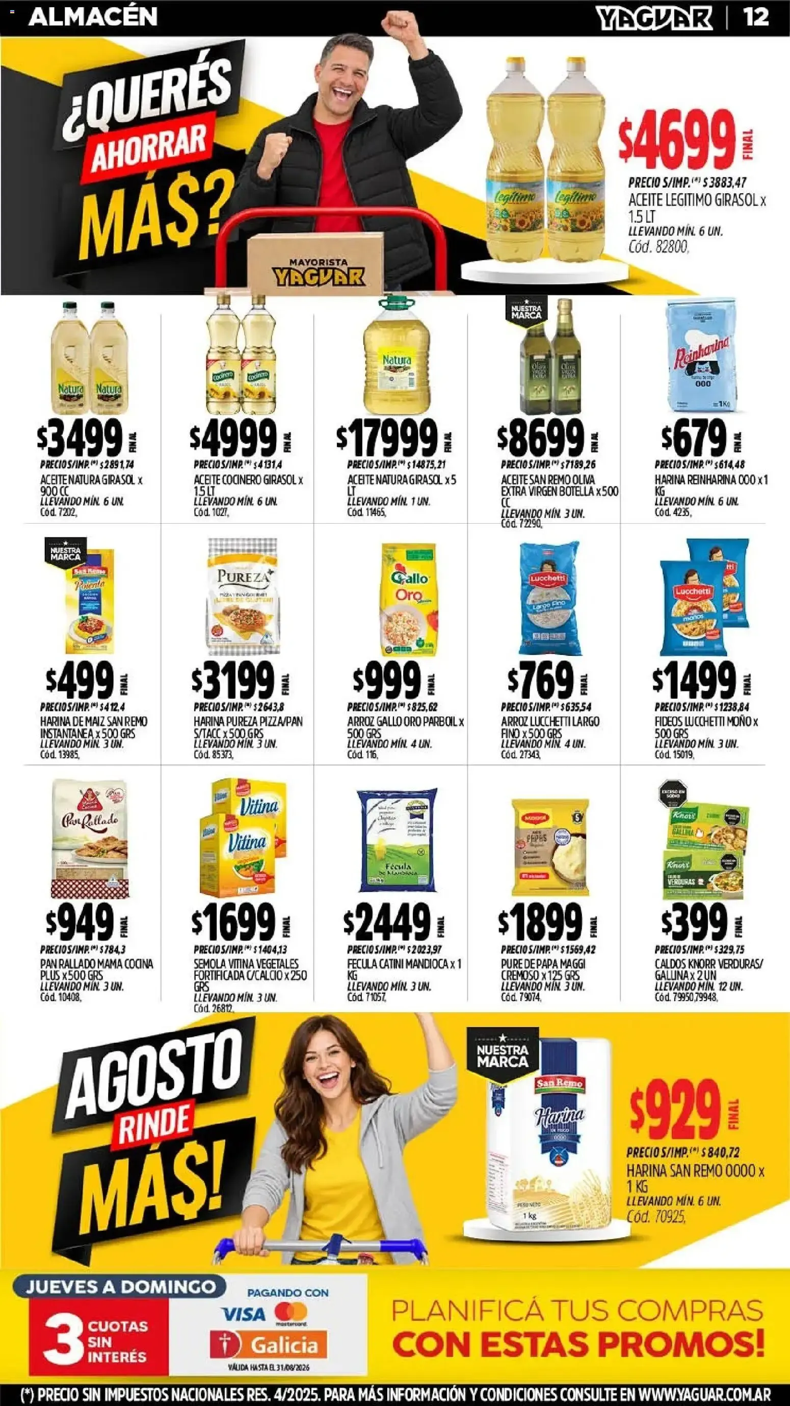 Ofertas de Yaguar - Oferta Semanal Chaco del 24/08/2026 - 29/08/2026 24 de agosto al 29 de agosto 2026 - Página 11 del catálogo
