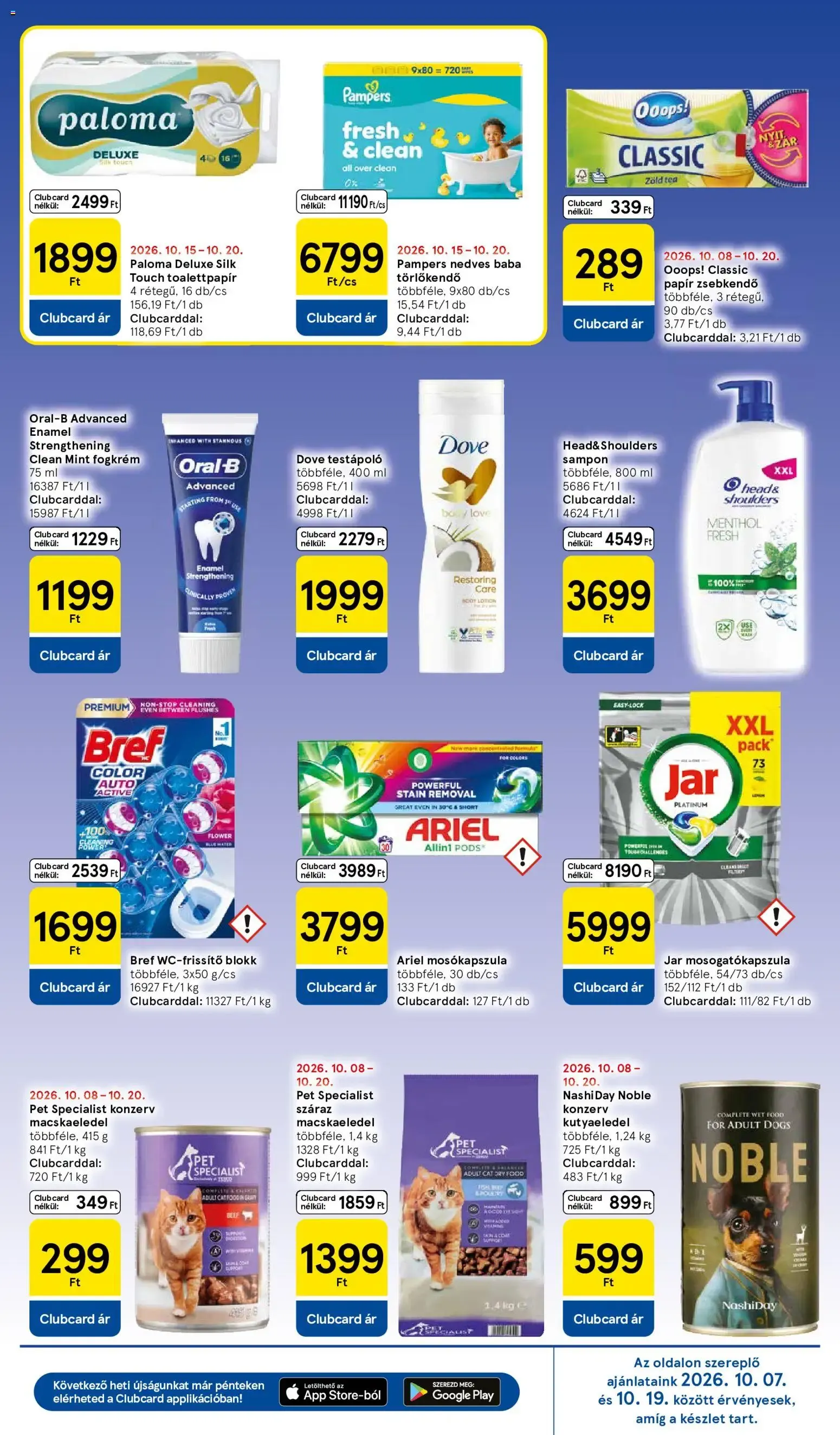 Katalógus Tesco: Gana y Ahorra con Clubcard október 15.-tól október 20.-ig 2026. - Oldal 7
