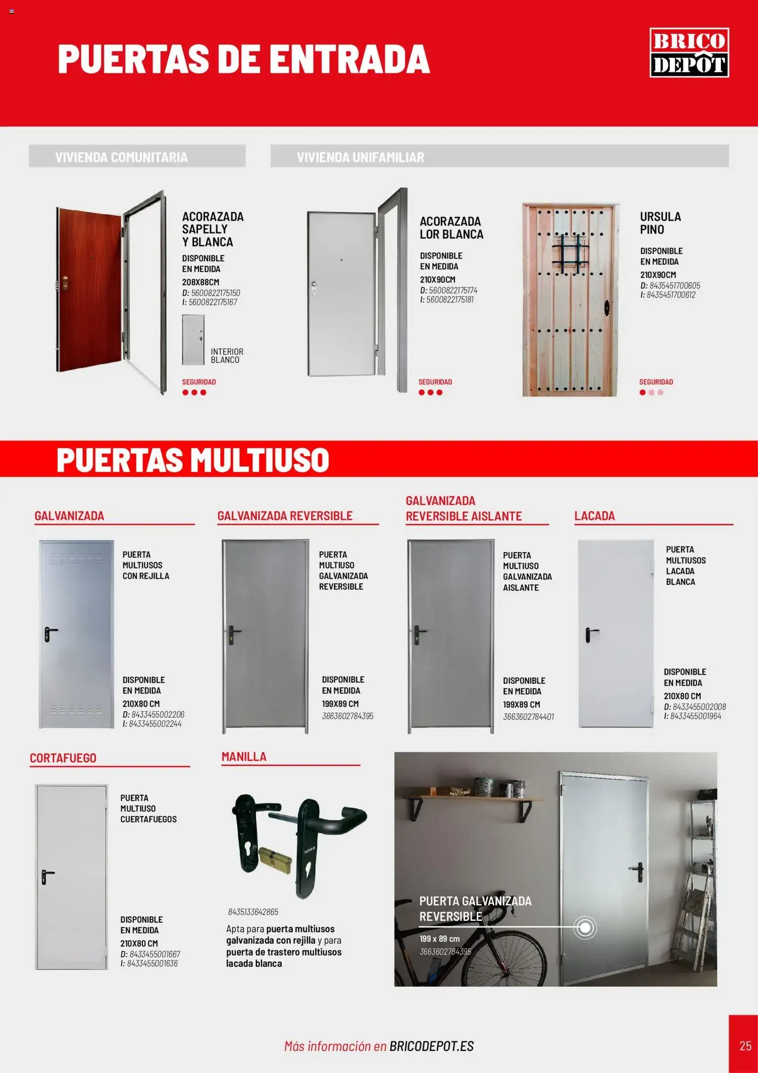 Catálogo de Brico Depôt Catálogo Puertas y Ventanas 2026 7 de octubre al 31 de diciembre 2026 - Página 25