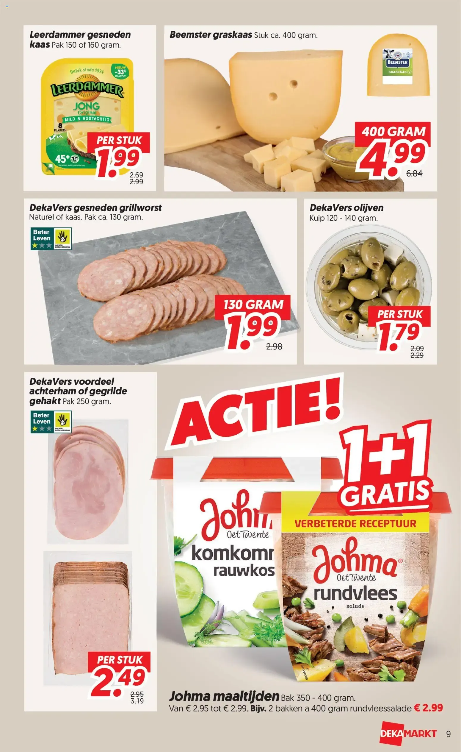 Dekamarkt Folder - Acties de la semana y Rueda de Premios WK van 9 juni tot 15 juni 2026 - Folder pagina 9