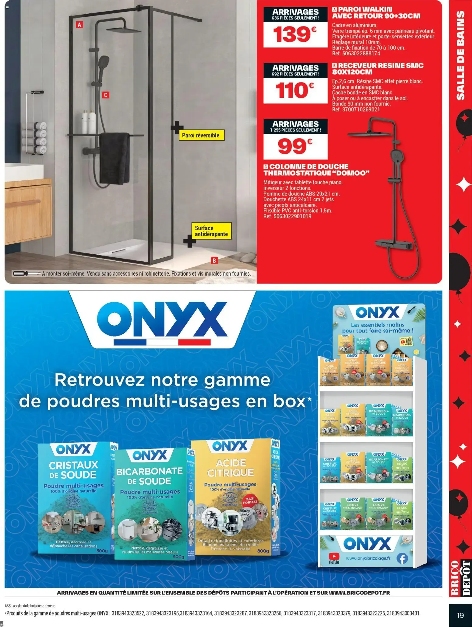 Brico Dépôt - l'anniv à prix dépôt à partir du 16/10/2026 - promo en ligne du 16 octobre au 29 octobre 2026 - Catalogue page 19