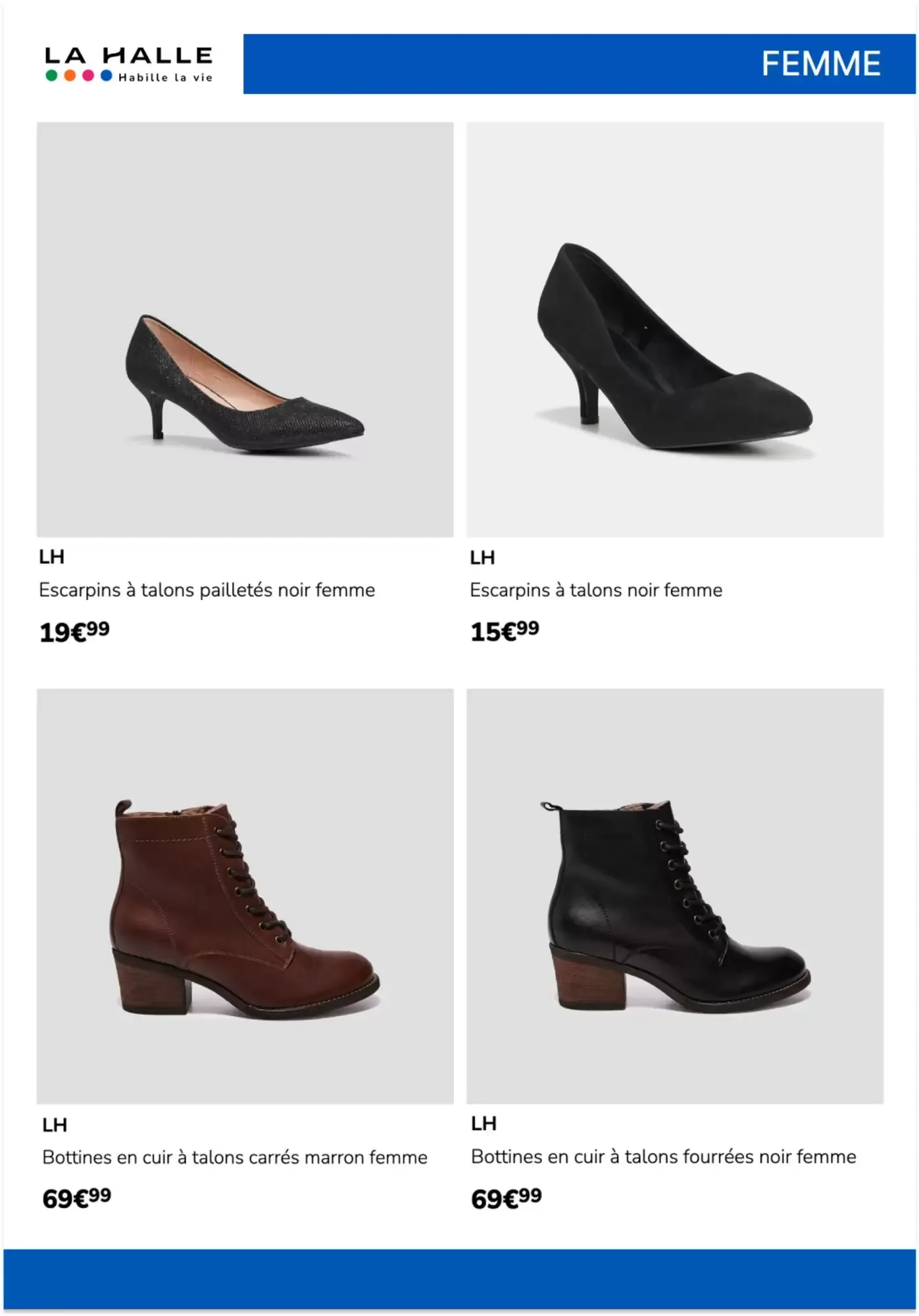 La Halle - Chaussures pour toute la famille du 21 octobre au 27 octobre 2026 - Catalogue page 3