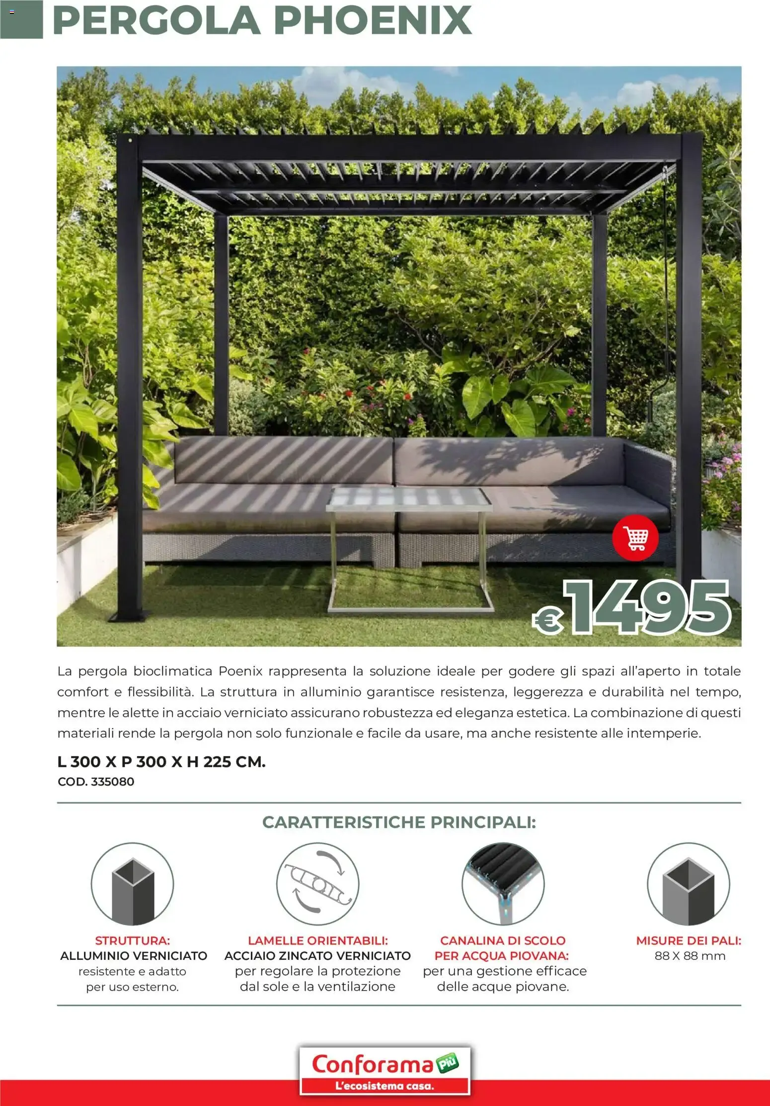 Conforama Collezione Arredo Giardino da 19 marzo a 30 settembre di 2026 - Pagina del volantino 8