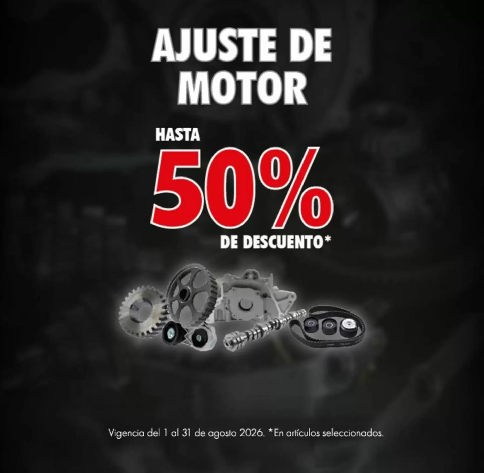 Catálogo de Ajuste de Motor 1 de agosto al 31 de agosto 2026 - Pagina 1
