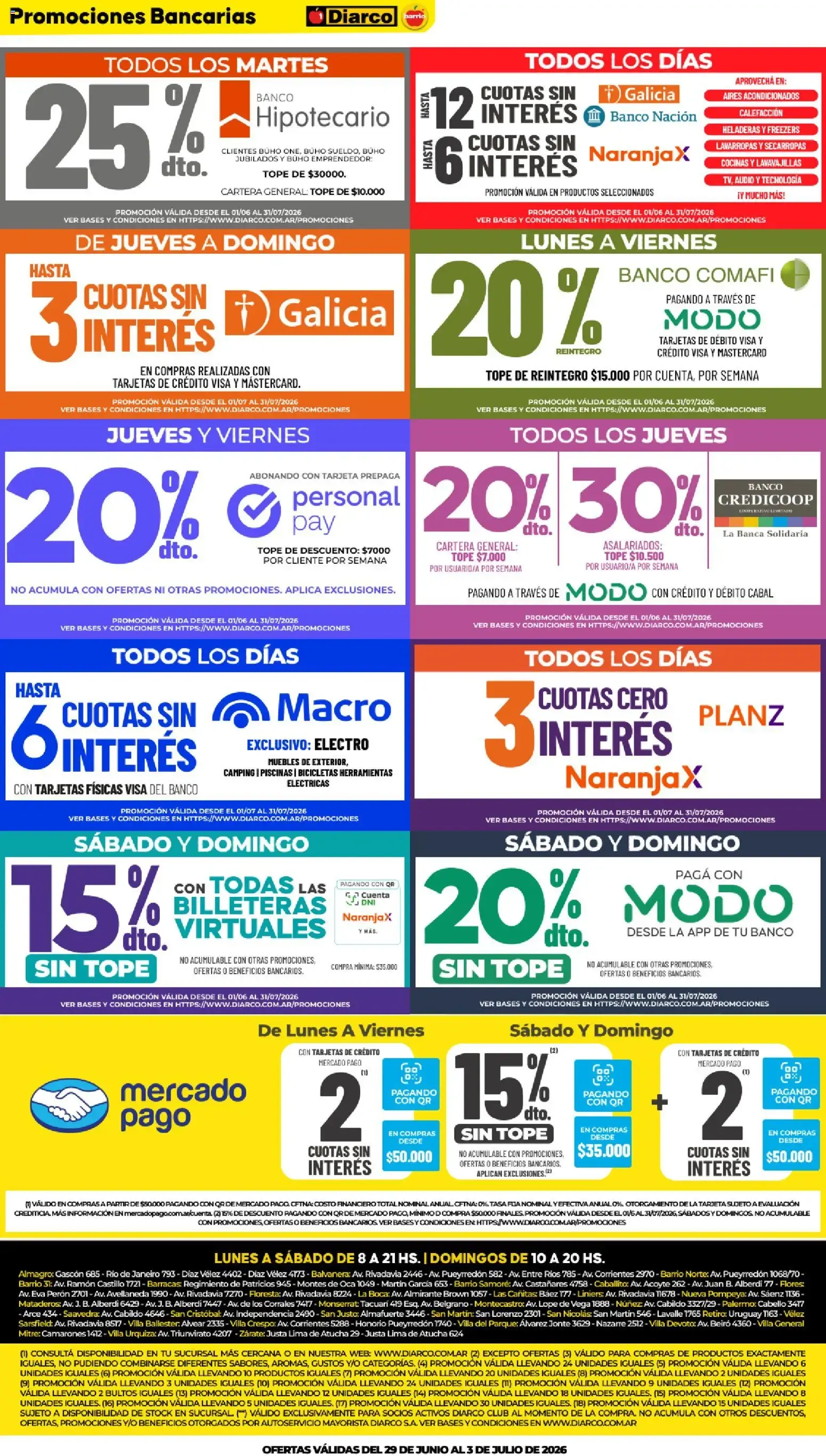 Ofertas de Diarco - Ofertas Diarco Barrio del 29/06/2026 - 03/07/2026 29 de junio al 3 de julio 2026 - Página 11 del catálogo
