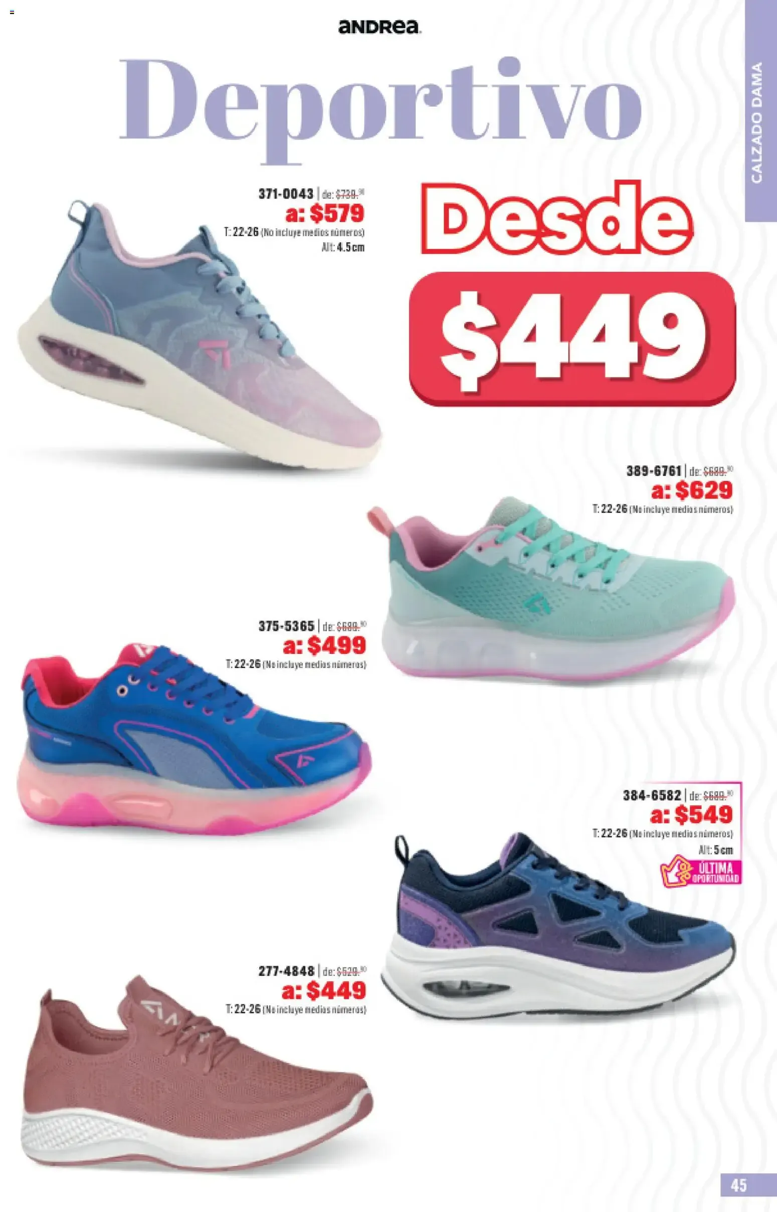 Catálogo de Andrea + Outlet Liquidación Primavera 31 de mayo al 25 de julio 2026 - Pagina 45