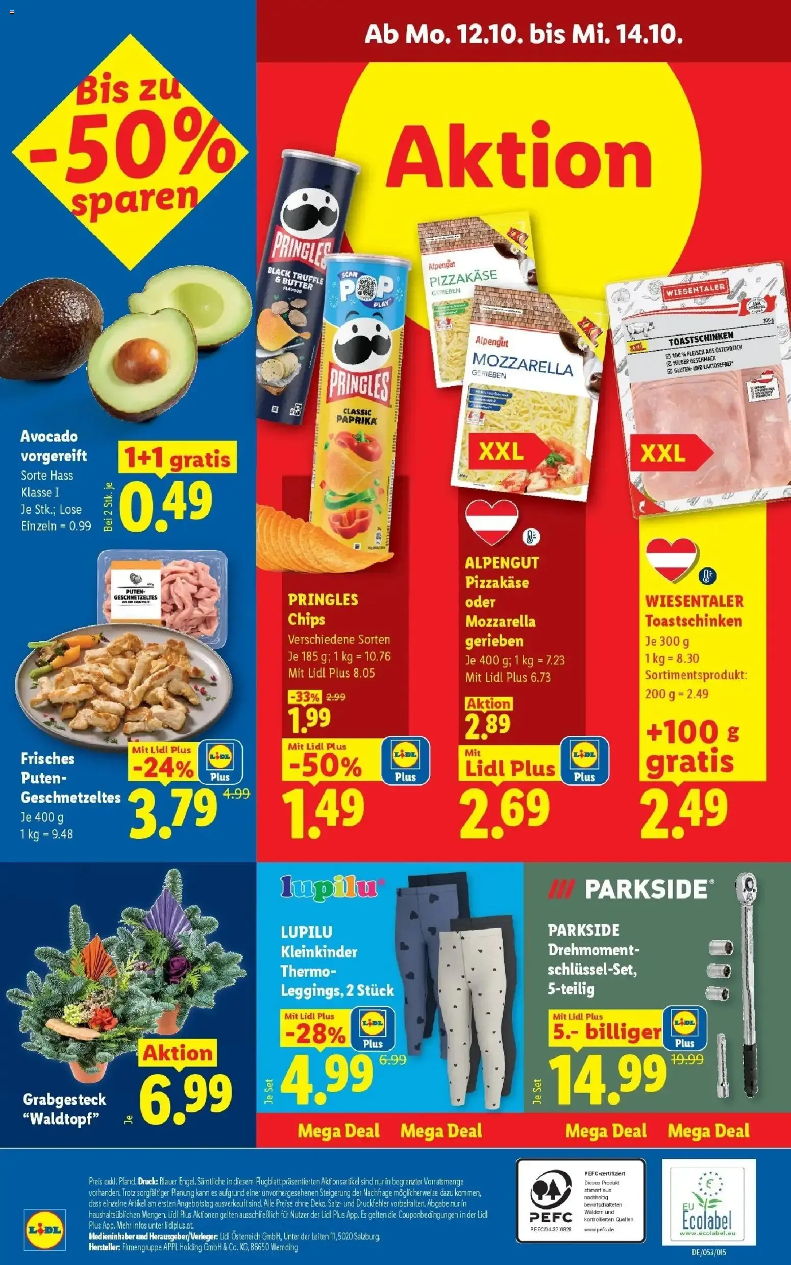 Lidl Aktion von 4. Oktober bis 14. Oktober 2026 - Flugblätt seite  33