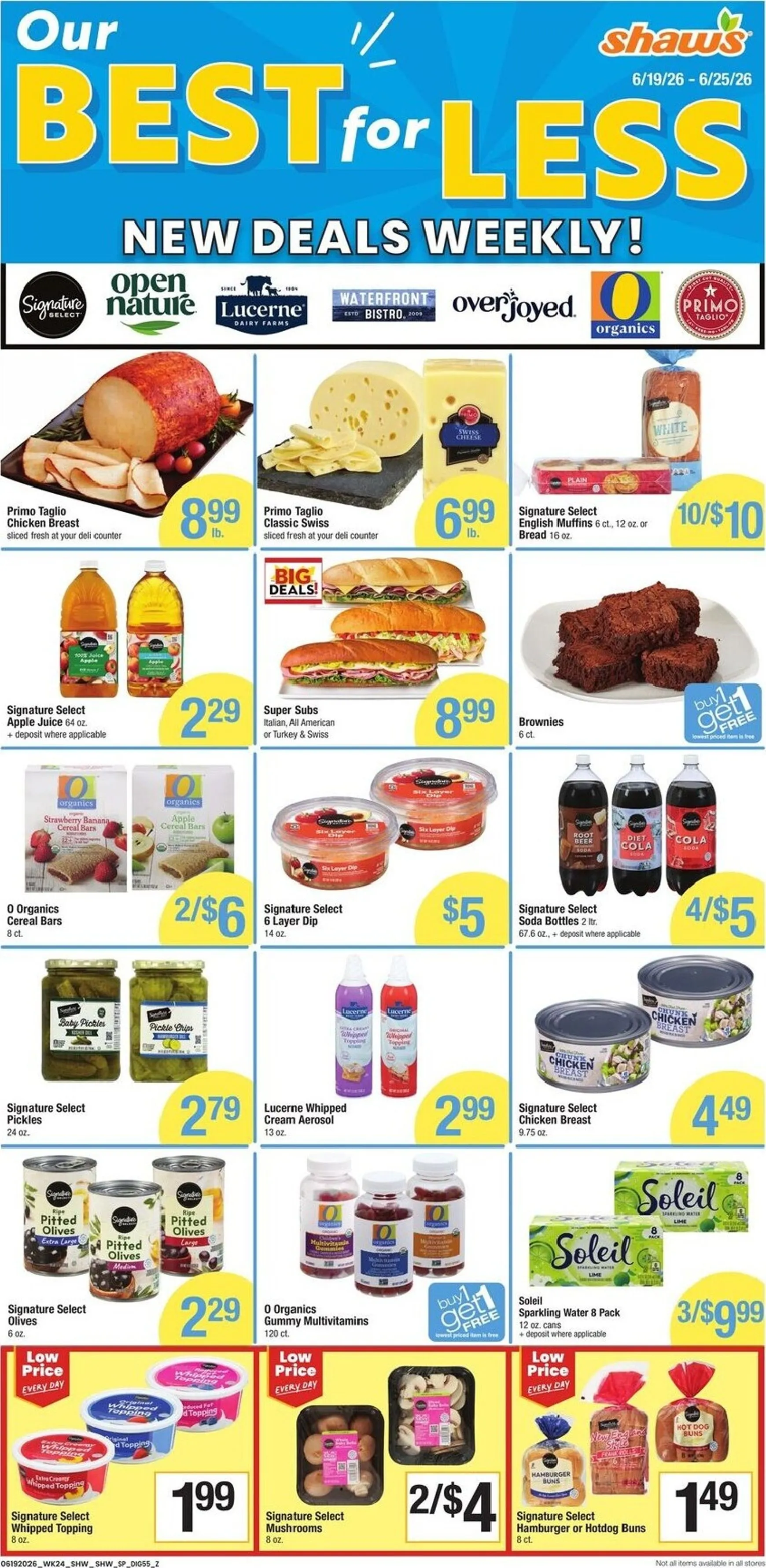 Weekly ad Current Shaw's leaflet valid from Friday 06/19/2026 to Thursday 06/25/2026 from June 19 to June 25 2026 - Page 8