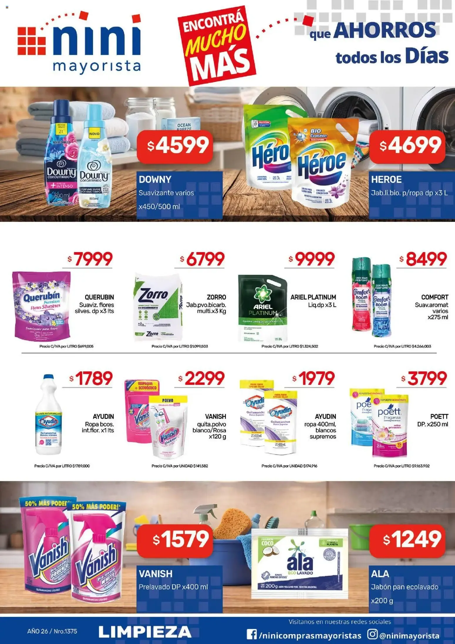 Ofertas de NINI Mayorista catálogo del 31/08/2026 - 06/09/2026 31 de agosto al 6 de septiembre 2026 - Página 14 del catálogo