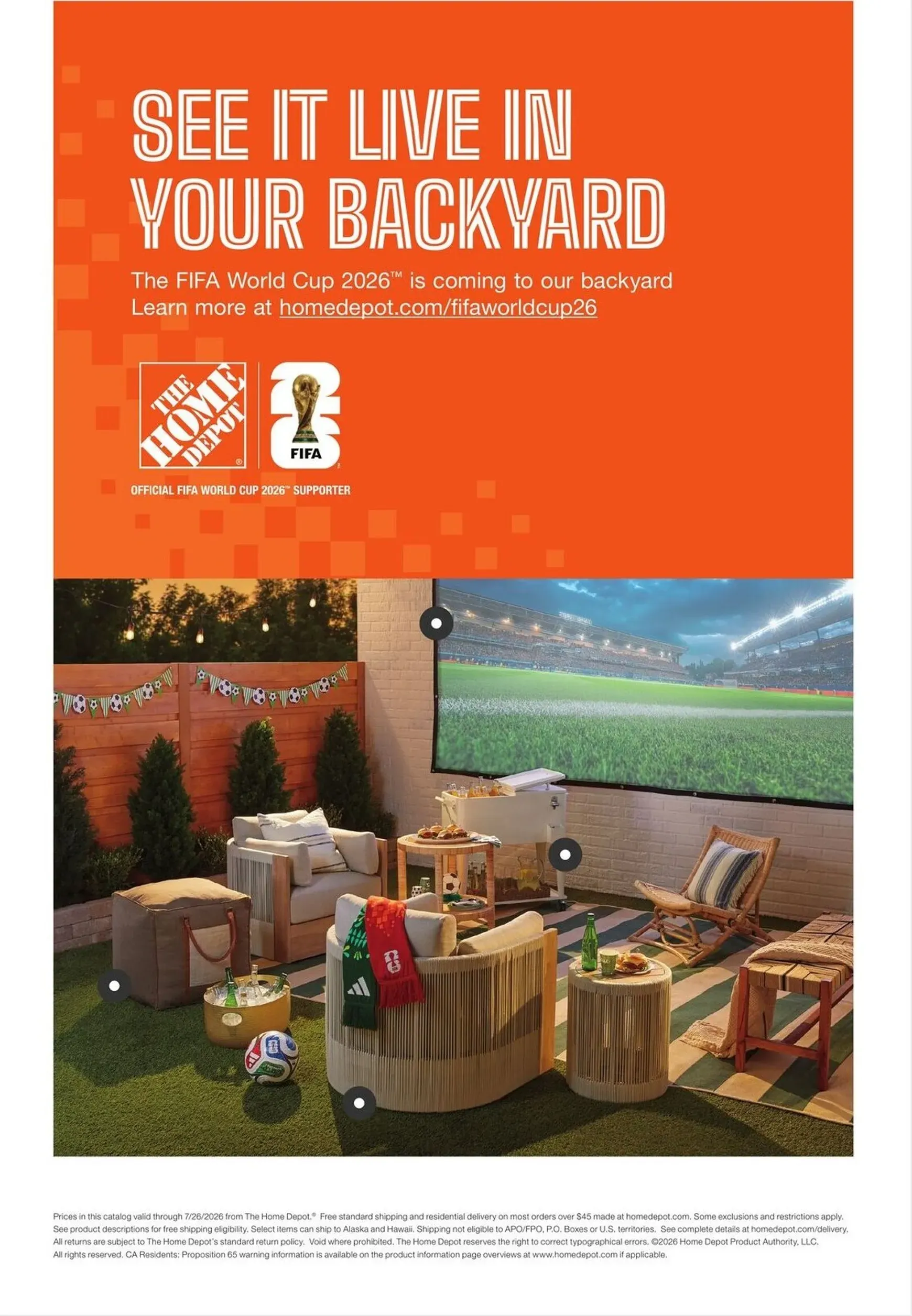Weekly ad The Home Depot - Ease Into Summer: Stylish Furniture & Decor from June 15 to July 26 2026 - Page 24