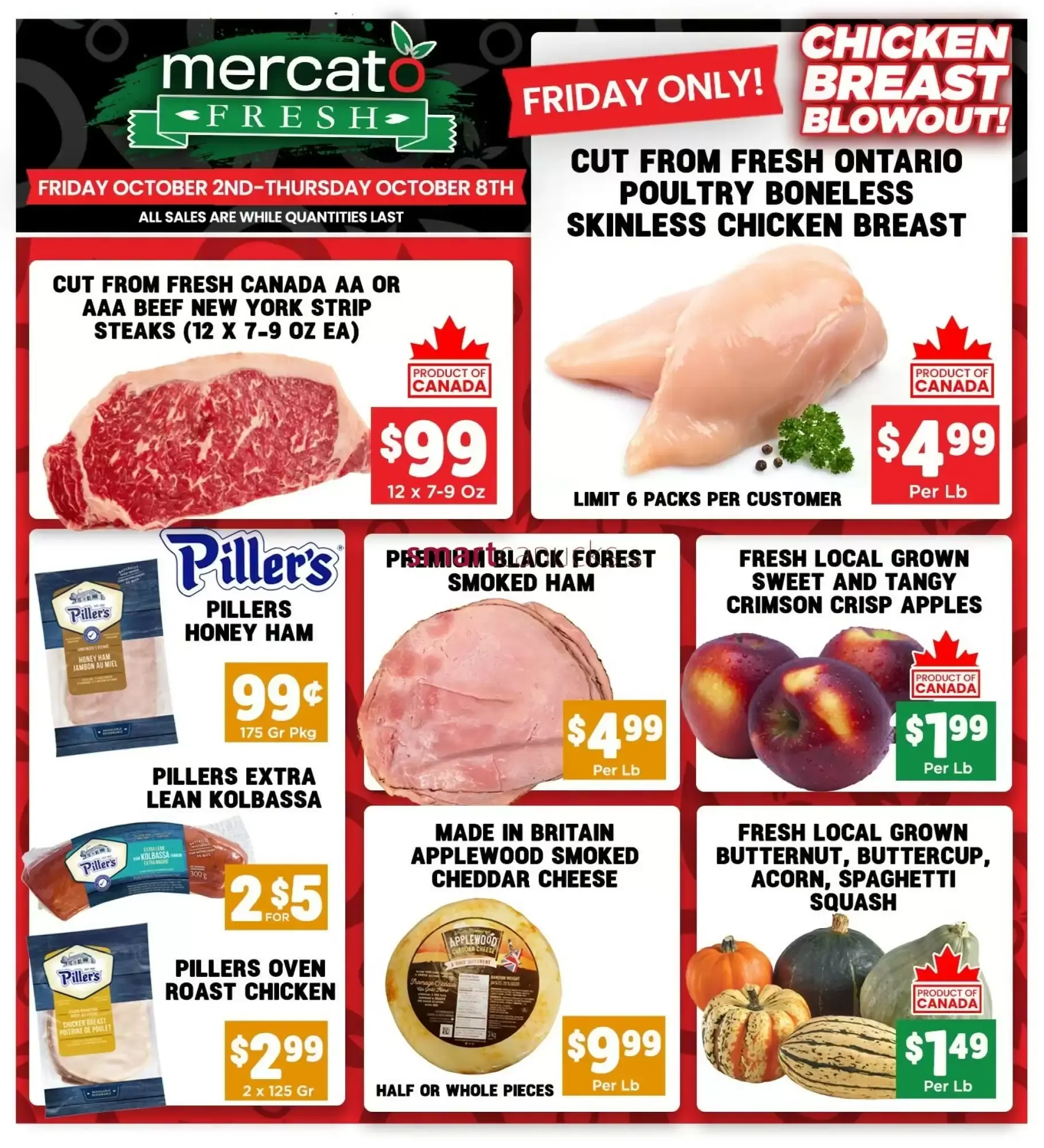 Mercato Fresh flyer week 40 from October 2 to October 8 2026 - flyer page 1