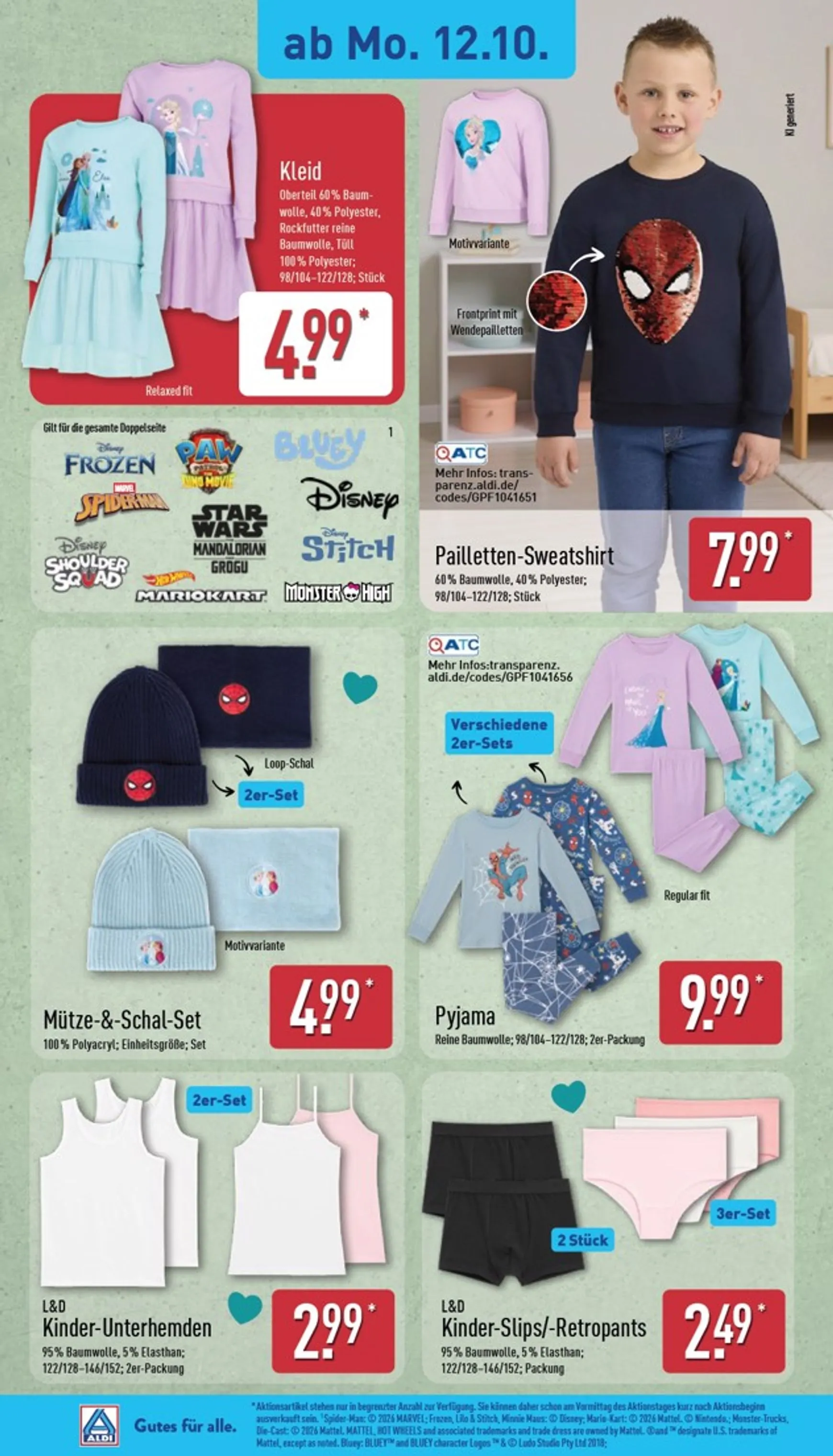ALDI NORD - Ausblick Prospekt nächste Woche – von Montag 12.10.2026 bis Samstag 17.10.2026 von 12. Oktober bis 17. Oktober 2026 - Prospekt seite 3