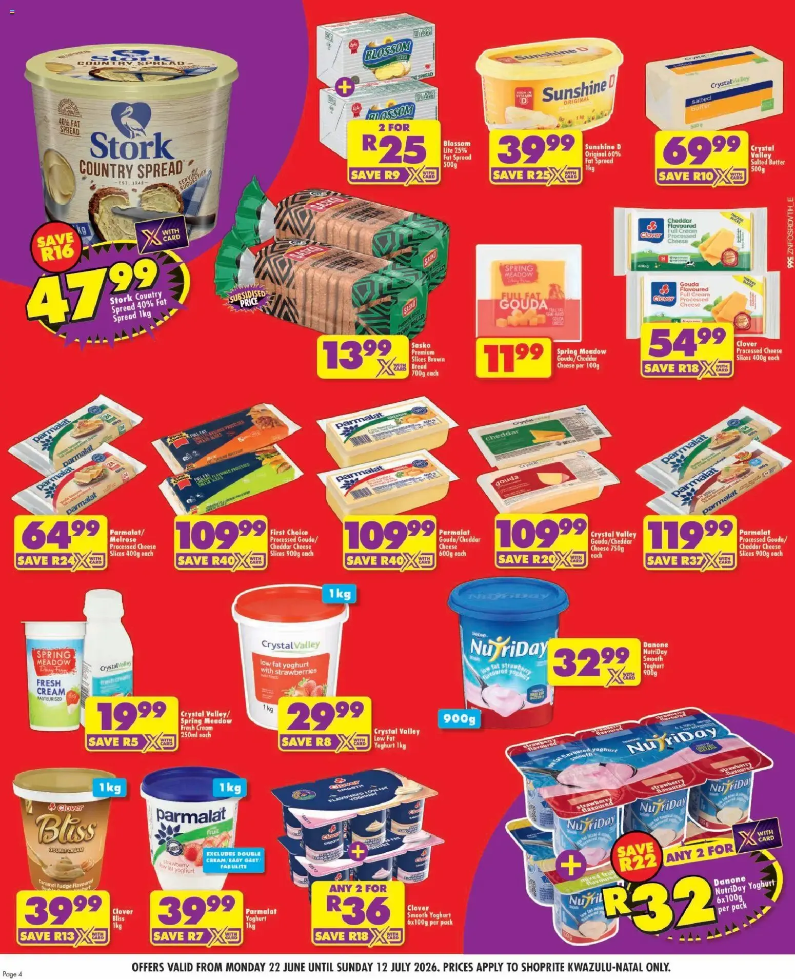 Shoprite Low-Duuuma Deals! from 22 June to 12 July 2026 - Catalogue Page 4