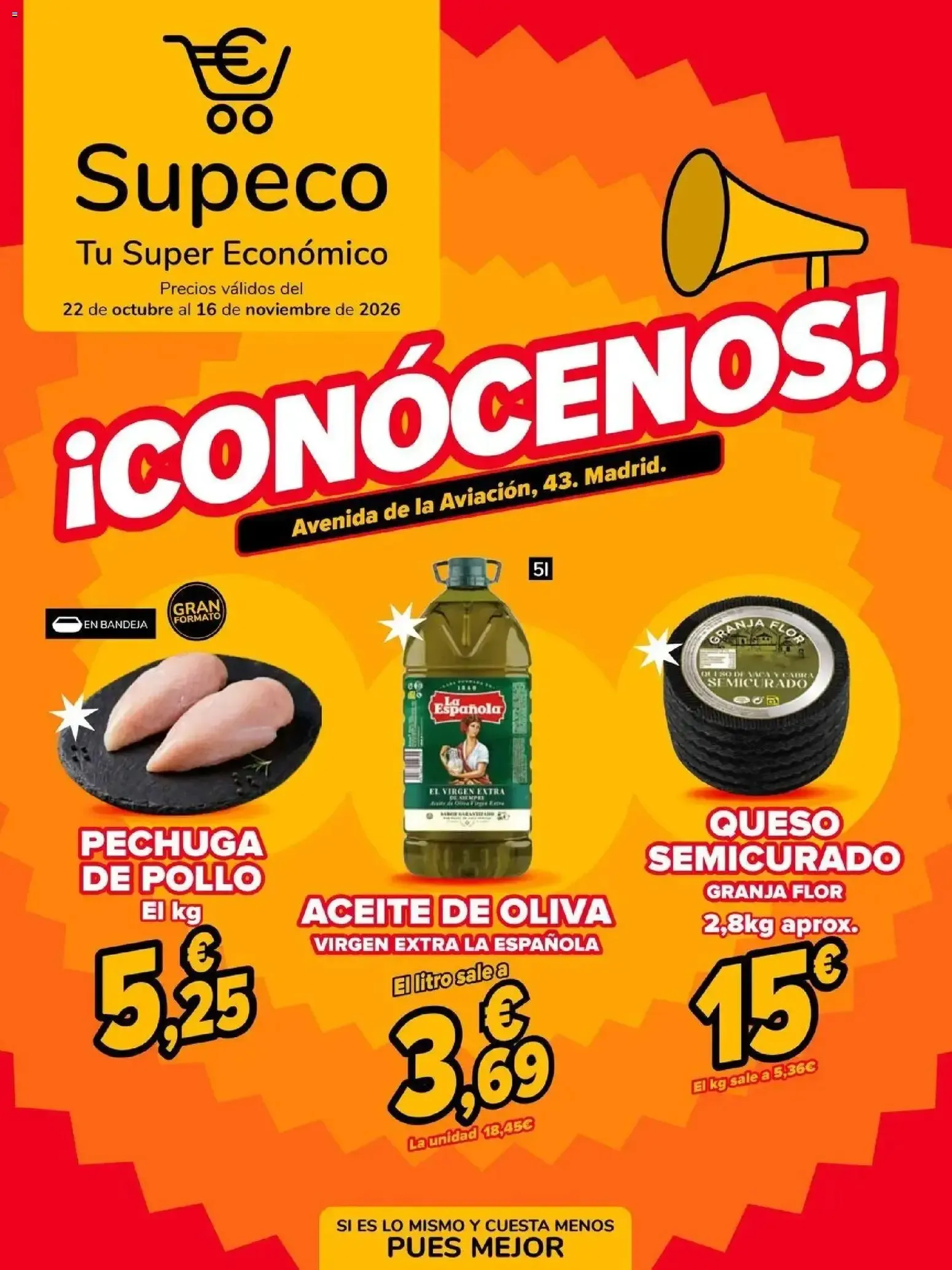 Catálogo de Supeco folleto 22/10/2026 - 16/11/2026 22 de octubre al 16 de noviembre 2026 - Página 1