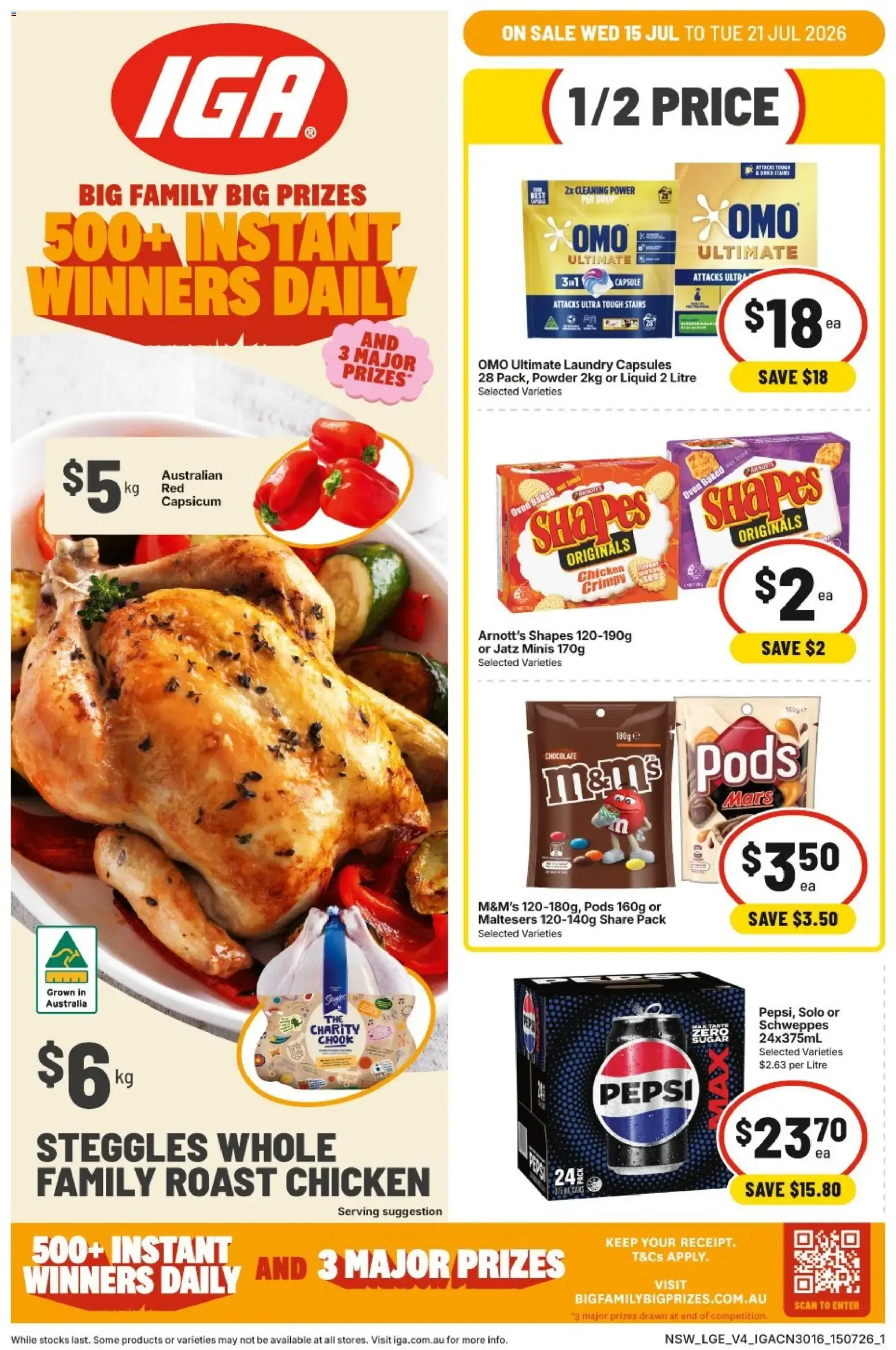 IGA catalogue valid from 15/07/2026 > Online Australia - Catalogue valid from 15 July to 21 July 2026 - page 1