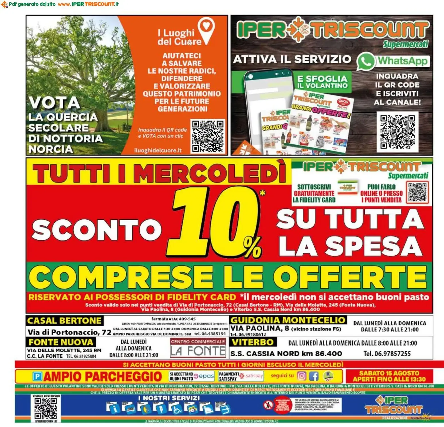Ipertriscount volantino dal 12/08/2026 - online Offerte da 12 agosto a 20 agosto di 2026 - Pagina del volantino 20