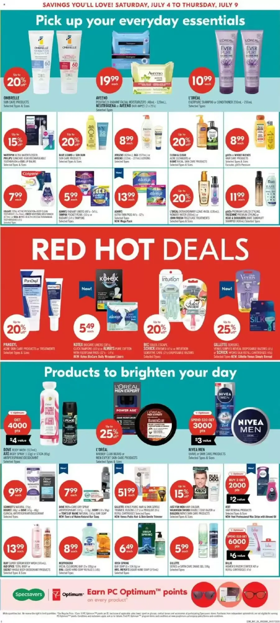 Shoppers Drug Mart flyer week 27 from July 4 to July 9 2026 - flyer page 6