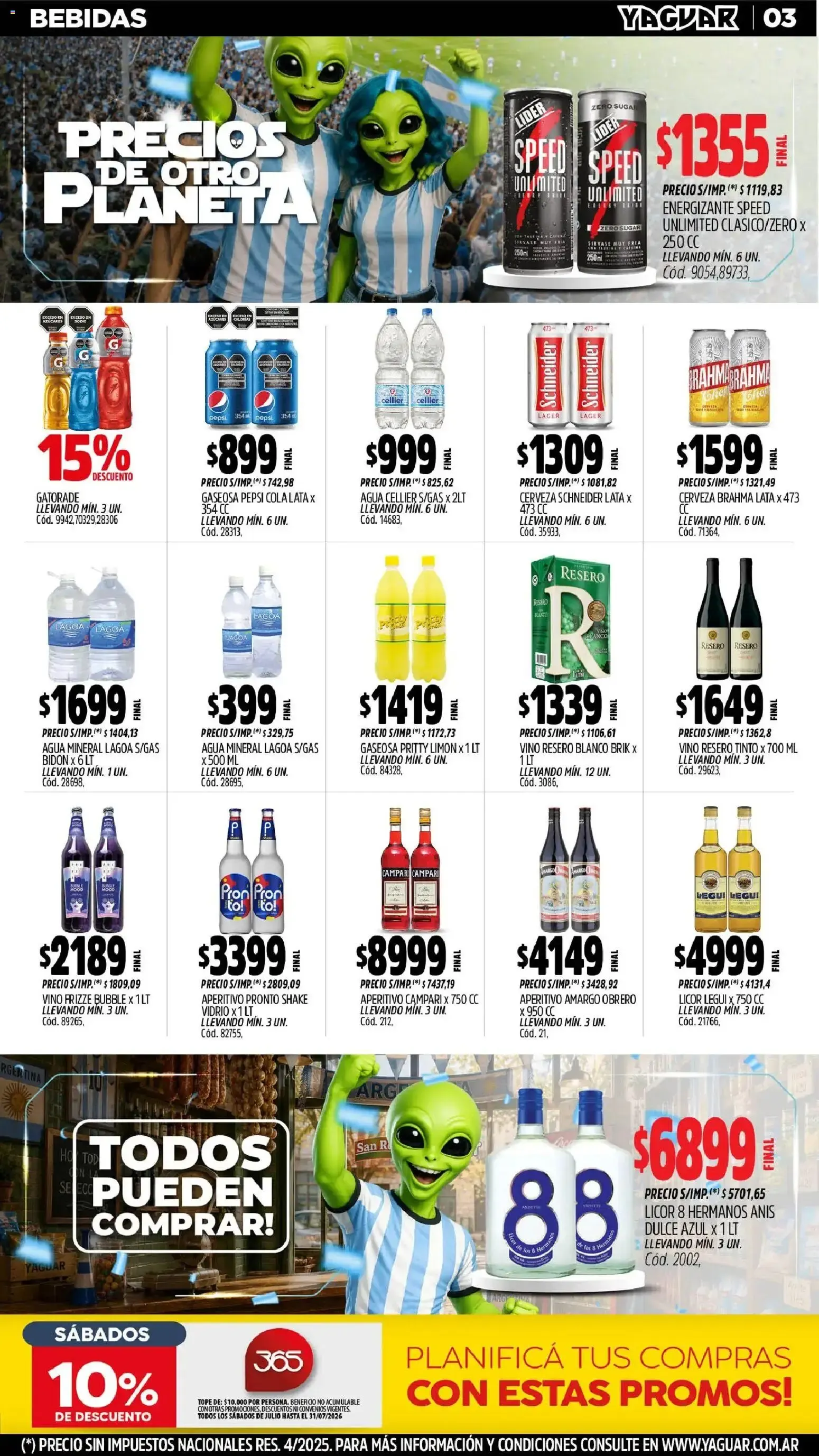 Ofertas de Yaguar - Oferta Semanal Córdoba del 29/06/2026 - 05/07/2026 29 de junio al 5 de julio 2026 - Página 4 del catálogo
