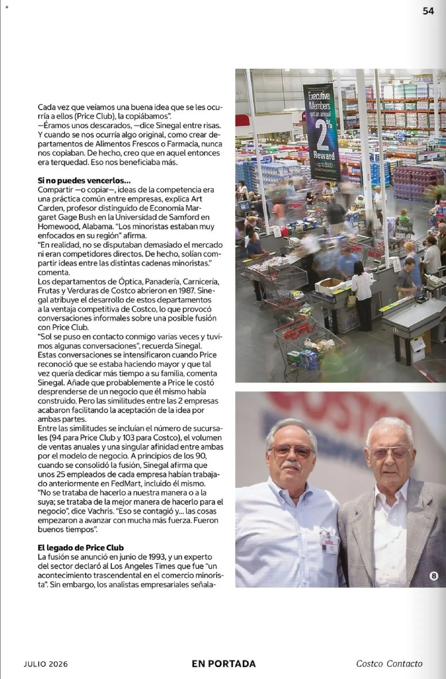 Catálogo de Revista digital Contacto Costco: 50 años 1 de julio al 31 de julio 2026 - Pagina 54