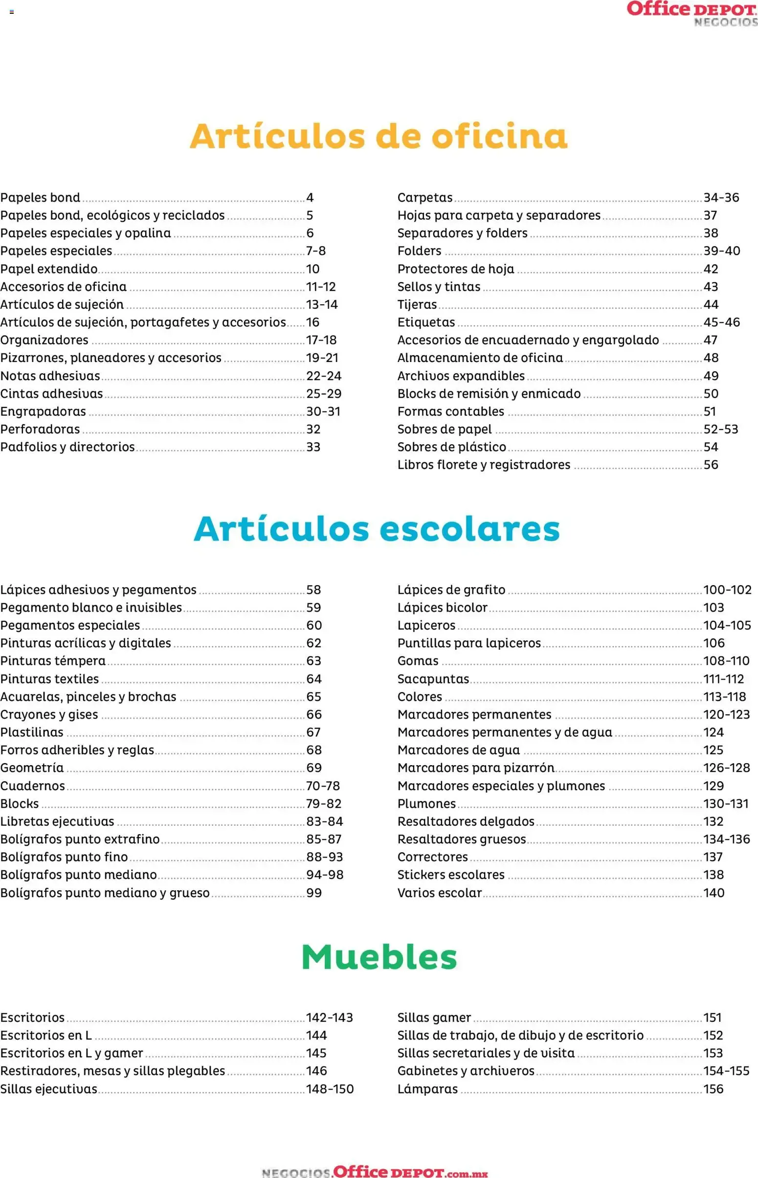 Catálogo de Office Depot Negocios Catálogo 2026 1 de enero al 31 de diciembre 2026 - Pagina 3