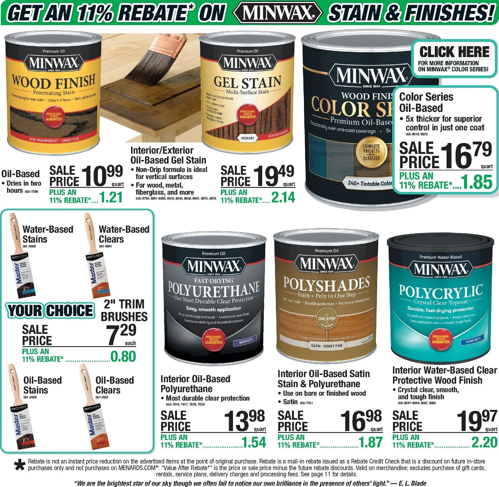 Weekly ad 11% Rebate on Everything! Menards from September 17 to September 27 2026 - Page 10